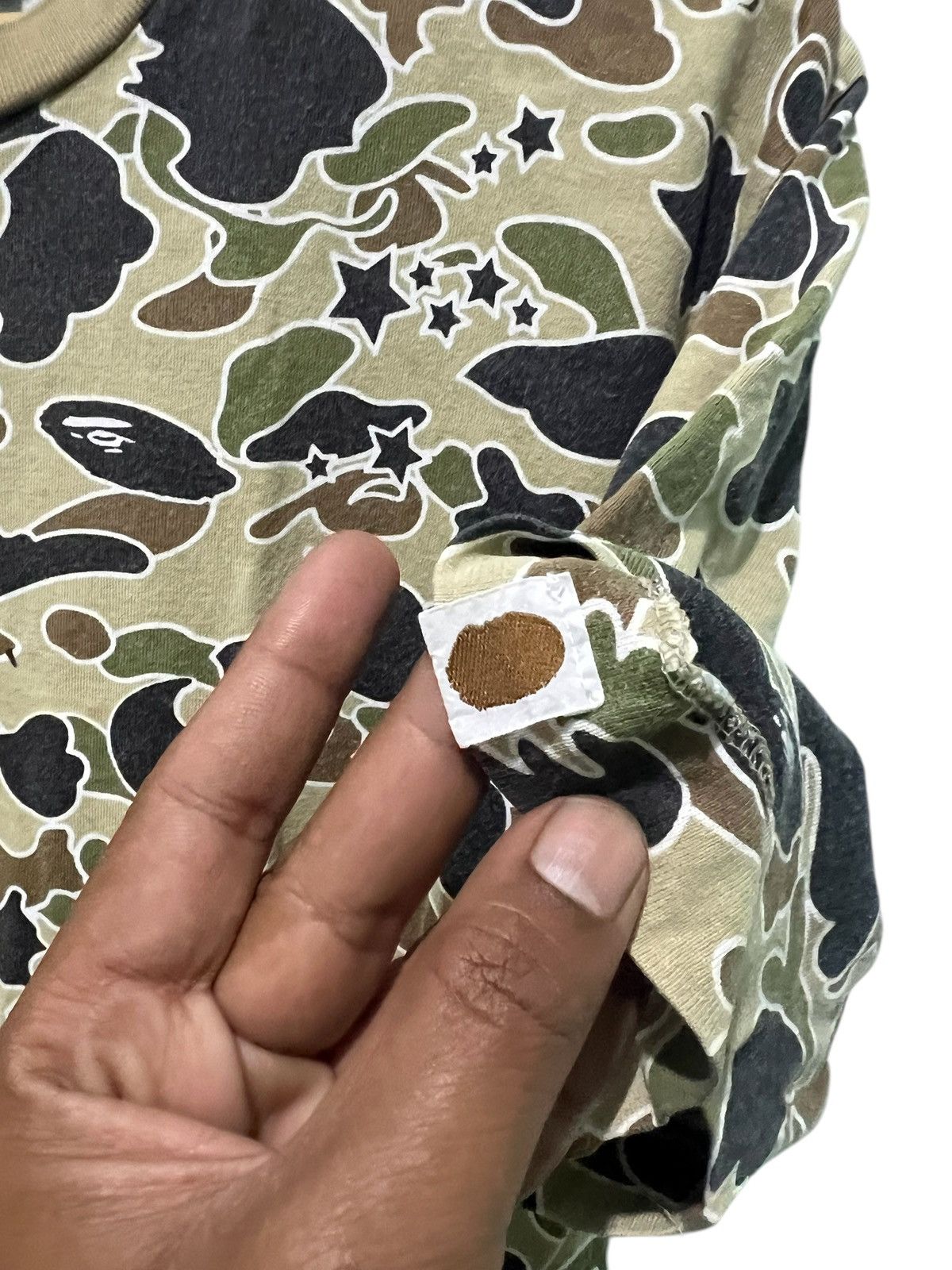 Bape BAPE Psyche Full Camo T-shirt Size US M / EU 48-50 / 2 - 4 Thumbnail