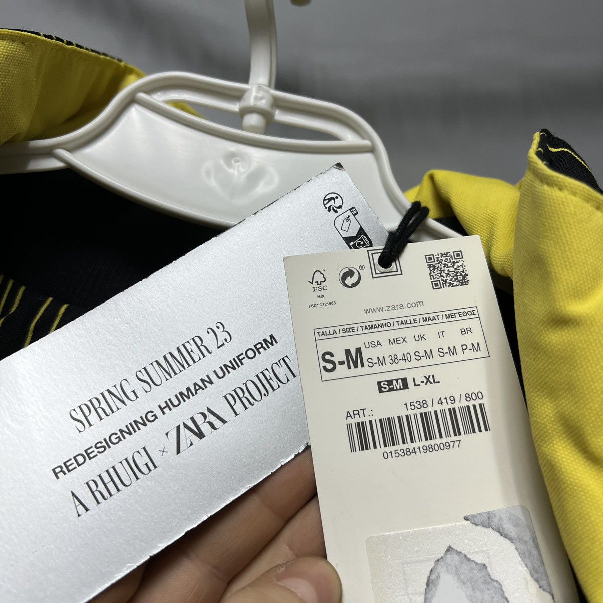 Rhude × Zara RHUDE x Zara NEW Printed Technical Jacket size S-M Size US M / EU 48-50 / 2 - 16 Thumbnail