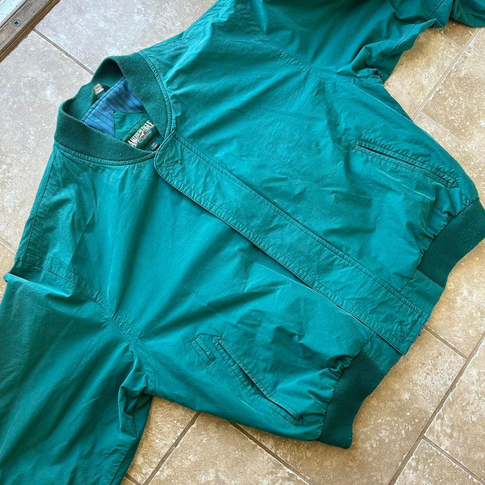 American Eagle Outfitters Vintage American Eagle Bomber Jacket Size Mens Large Size US L / EU 52-54 / 3 - 2 Thumbnail