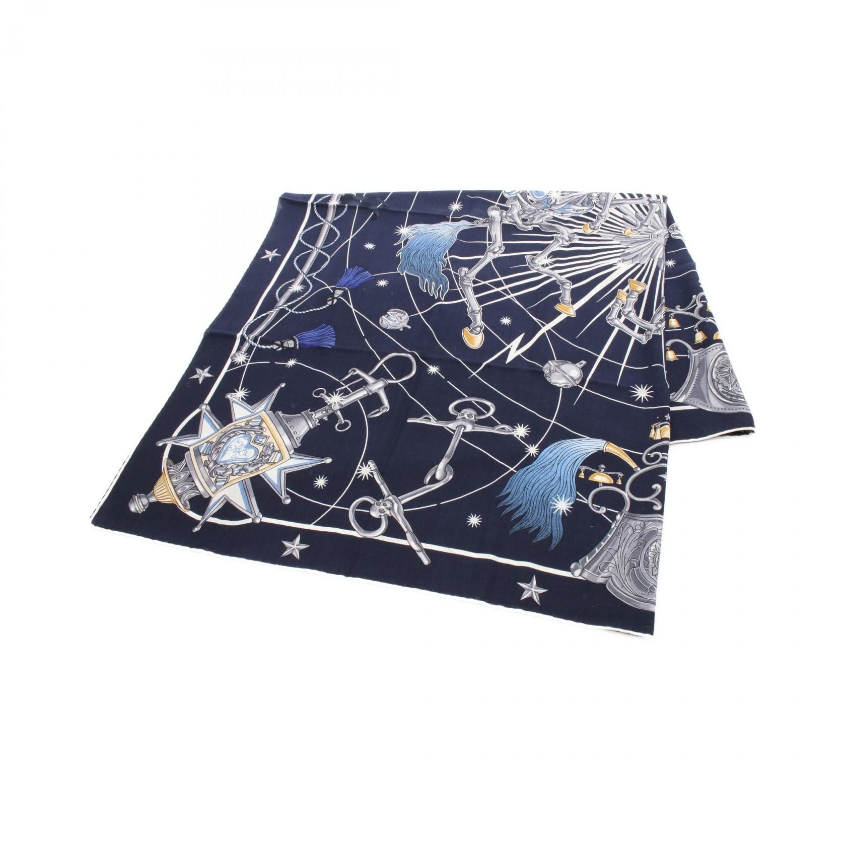 Hermes Hermes Hermes Carré Géant Carré 140 CHORUS STELLARUM Silk Cashmere Scarf Others Scarf Size ONE SIZE - 1 Thumbnail