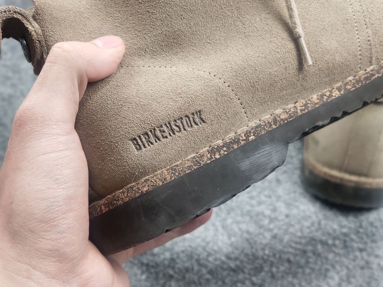 Birkenstock Birkenstock Uppsala Mid Boots suede leather taupe Lace Shoes Size US 10 / EU 43 - 19 Thumbnail