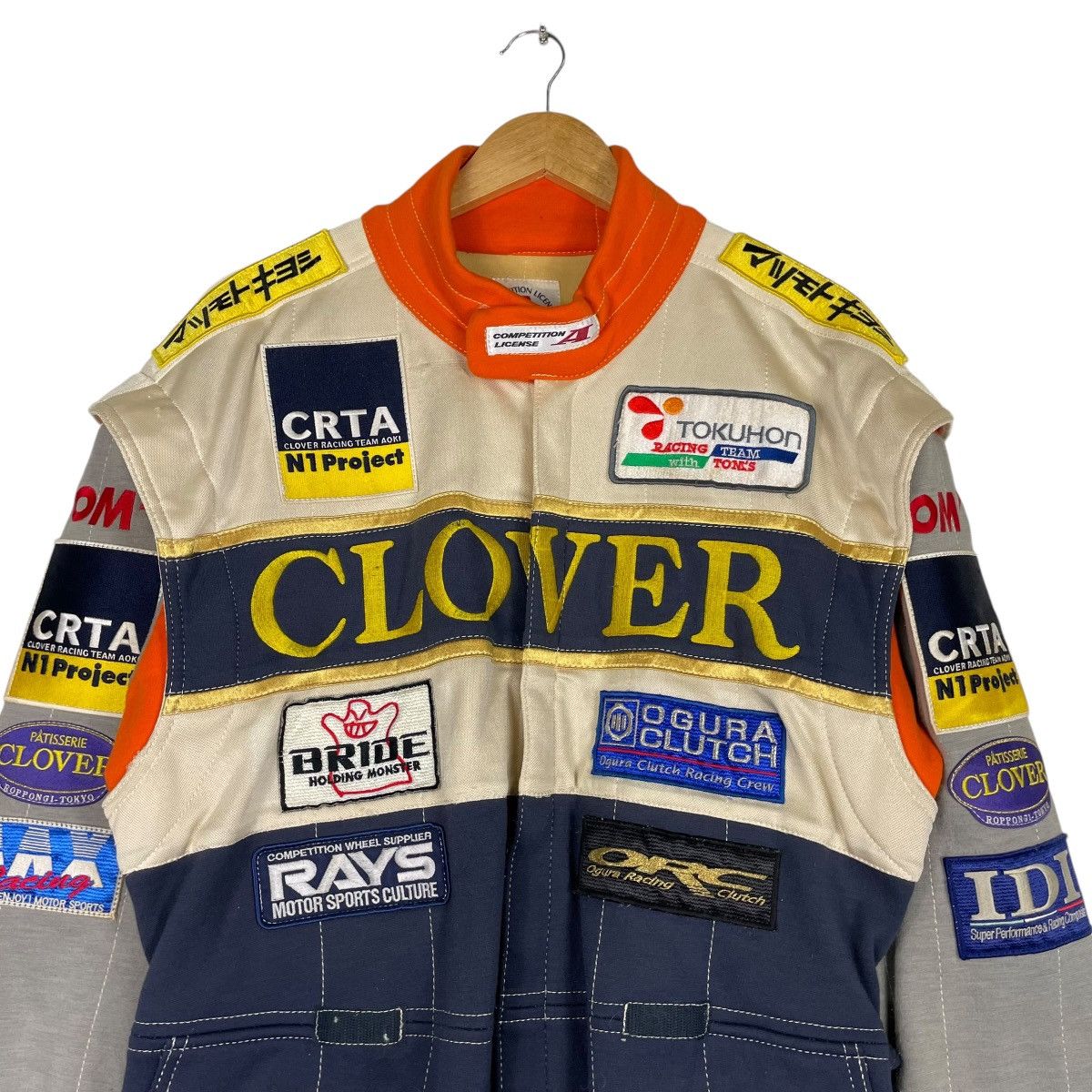 Japanese Brand × Toms 💥TOM RACING CLOVER DRIVER JUMPSUIT JAPAN Size US 38 / EU 54 - 2 Thumbnail