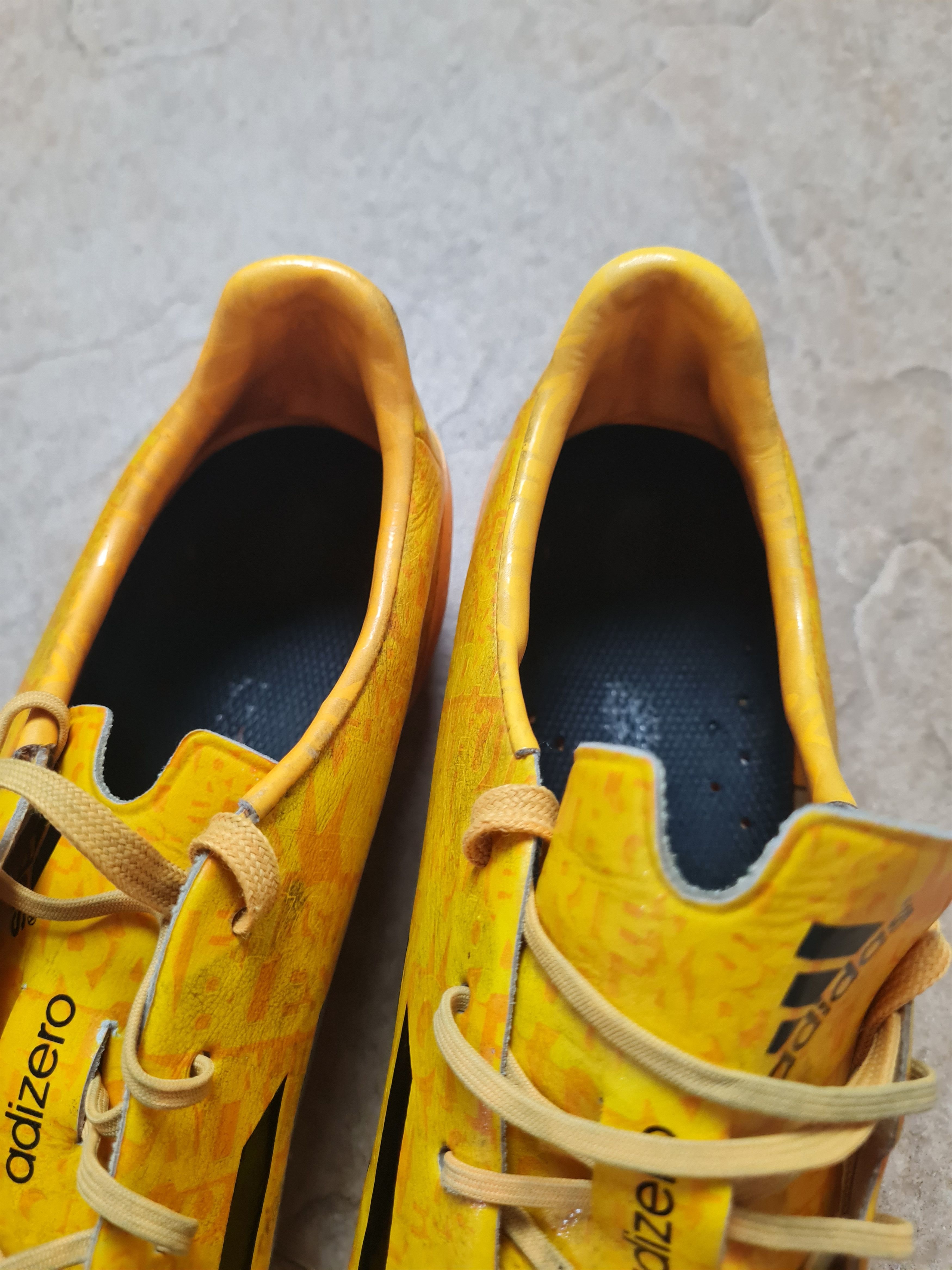 Adidas Adidas F50 adiZero TRX FG Soccer Cleats Solid Gold Messi Size US 9.5 / EU 42-43 - 13 Thumbnail