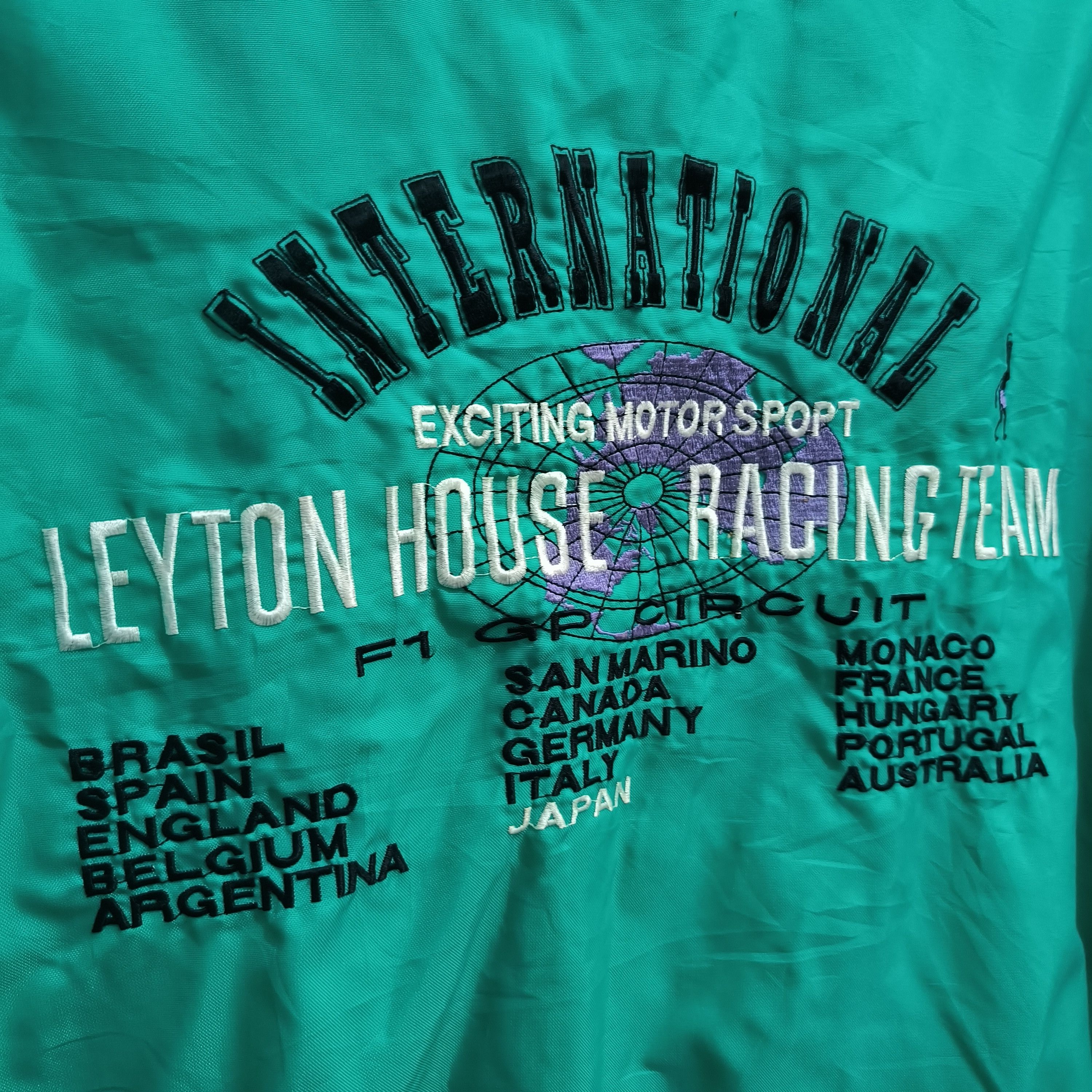 Vintage Vintage Leyton House Racing Jacket Size US XL / EU 56 / 4 - 2 Thumbnail