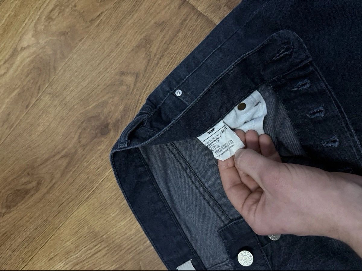 Acne Studios Acne Studios Blue Jeans Mid Rise Straight Denim Trousers Size US 34 / EU 50 - 5 Thumbnail