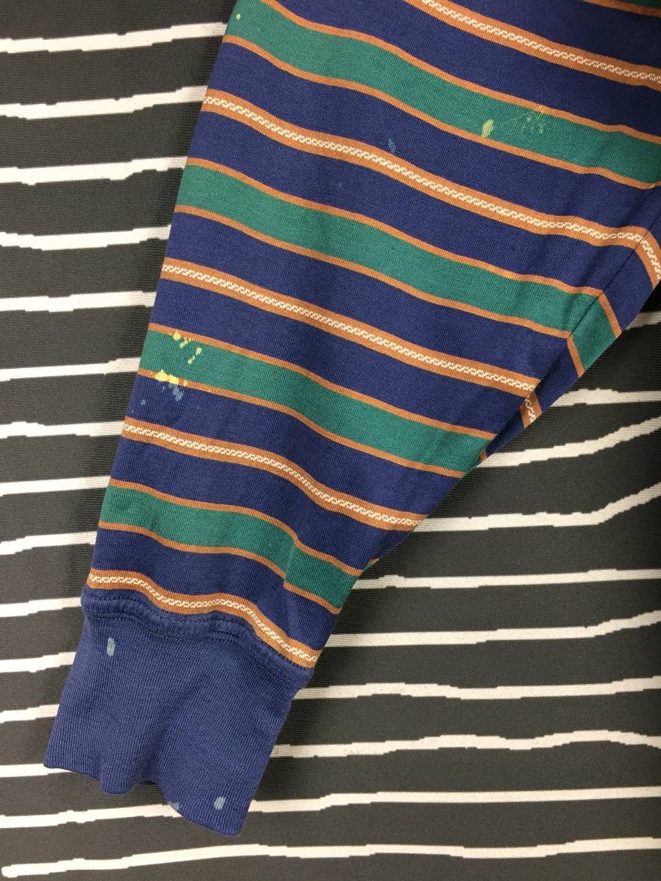 Longchamp × Vintage Vtg Longchamp Paris Made In Italy Longsleeve Polo Tee Size US M / EU 48-50 / 2 - 7 Thumbnail