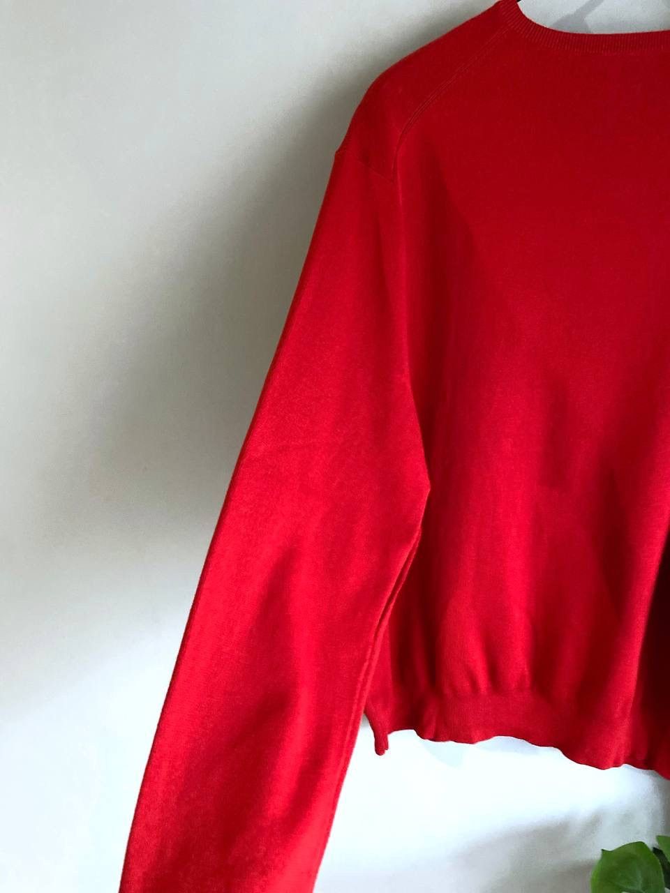 Polo Ralph Lauren Polo Ralph Lauren Men's V-Neck Red Knit Jumper Sweater, XL Size US XL / EU 56 / 4 - 12 Thumbnail