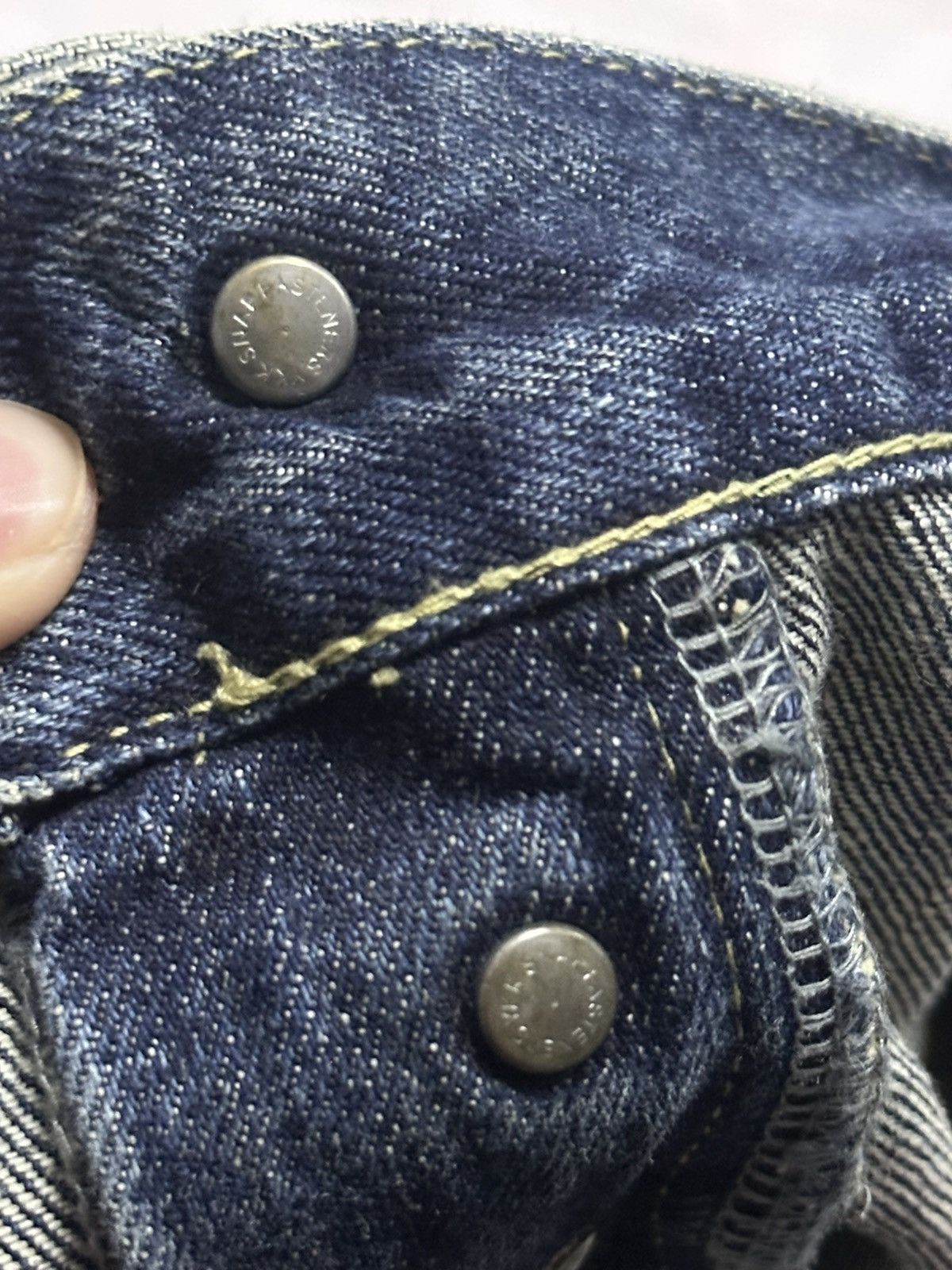 Japanese Brand 💥Cook Jeans 25th Anniversary Rare Release, Thunder💥 Size US 34 / EU 50 - 11 Thumbnail