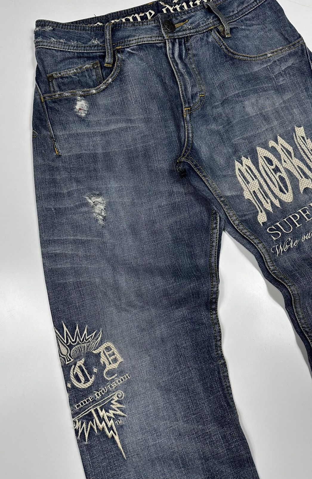 5351 POUR LES HOMMES MCD Denim Jeans Size US 30 / EU 46 - 14 Thumbnail
