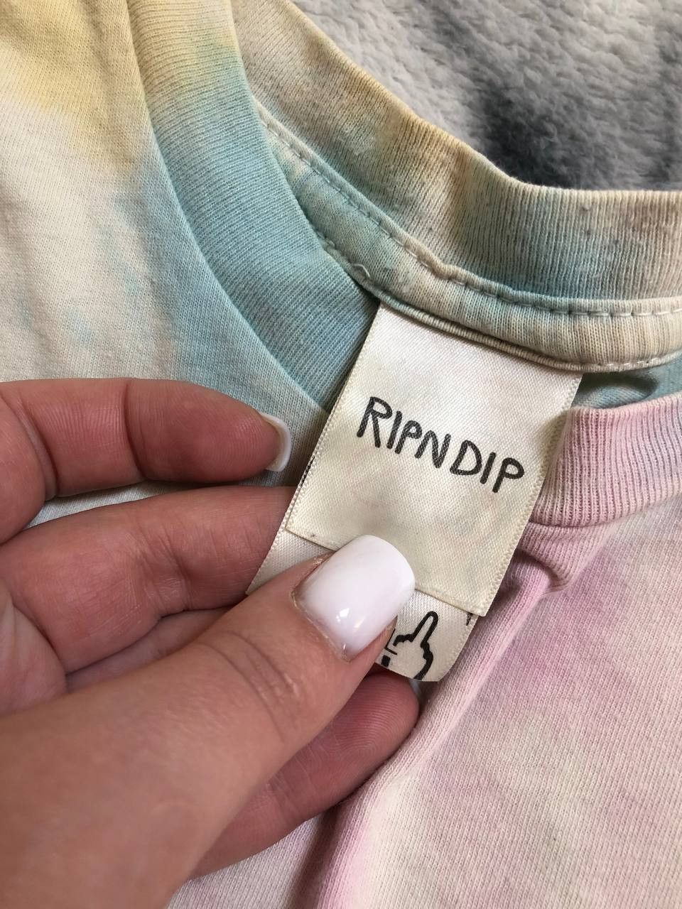 RIPNDIP RIP N DIP ALIEN NERM TEE GOLD RAINBOW Size US S / EU 44-46 / 1 - 3 Thumbnail