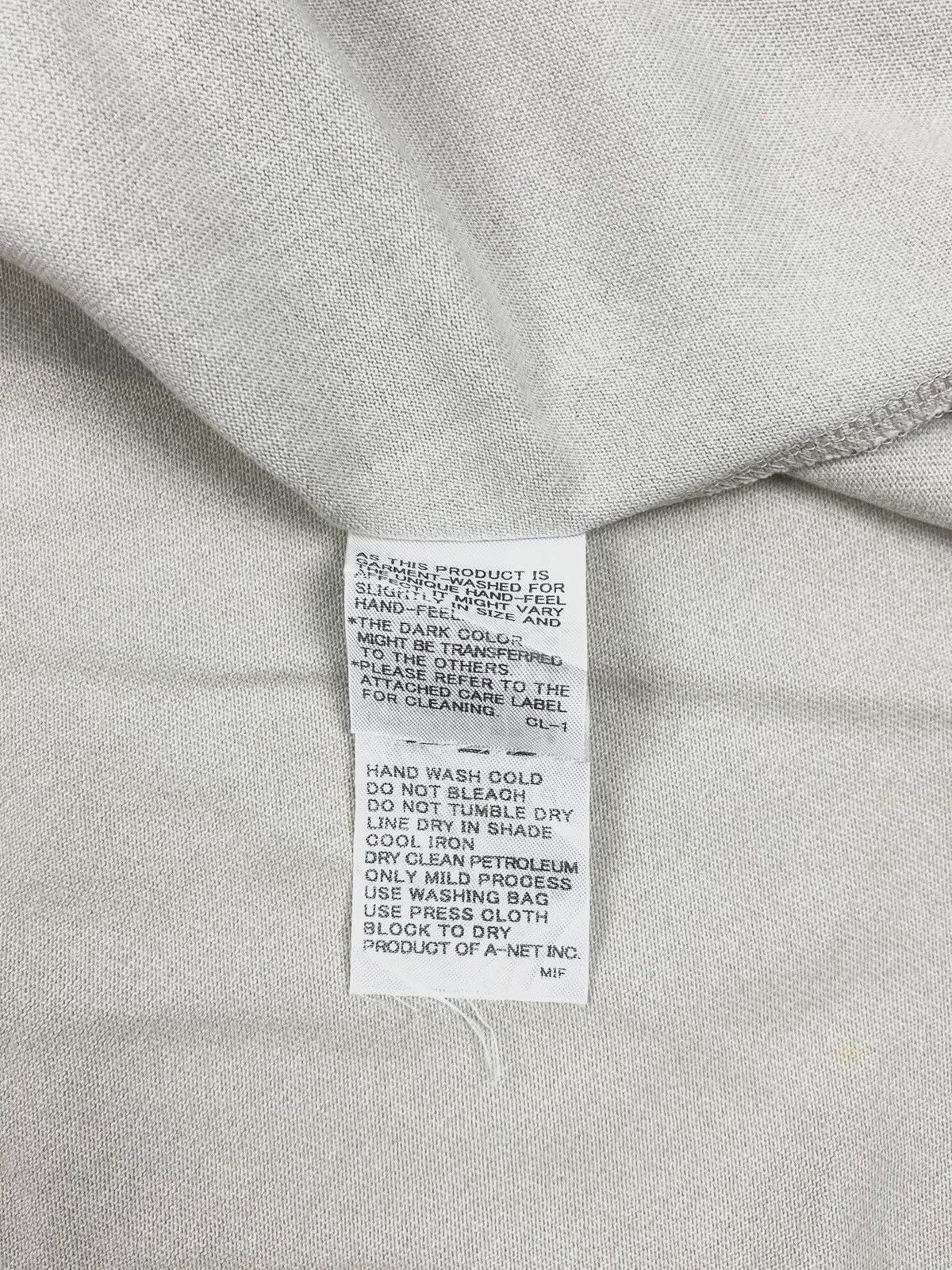Issey Miyake Issey Miyake Plantation Paper Jersey A-Net Long Sleeve Shirt Size US M / EU 48-50 / 2 - 6 Thumbnail