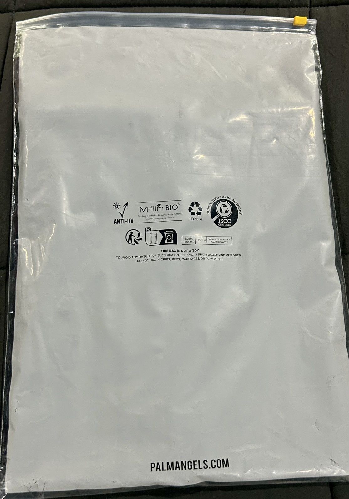 Palm Angels Palm Angels - Paris Monogram Spray Tee – Black Size “Medium” Size US M / EU 48-50 / 2 - 20 Thumbnail