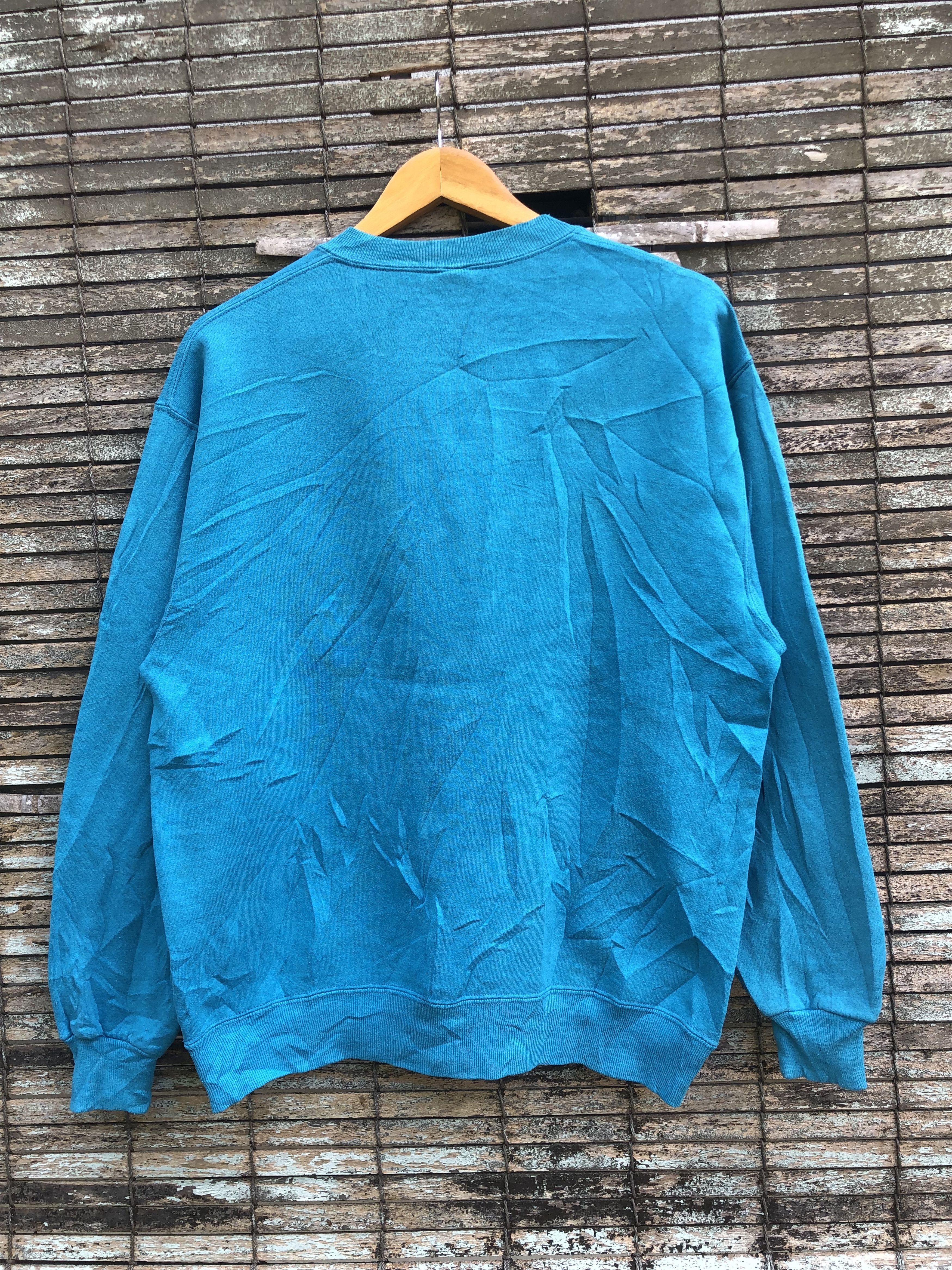 Russell Athletic Vintage 90s Russel Athletic USA Plain Crewneck Sweatshirts Size US L / EU 52-54 / 3 - 3 Thumbnail
