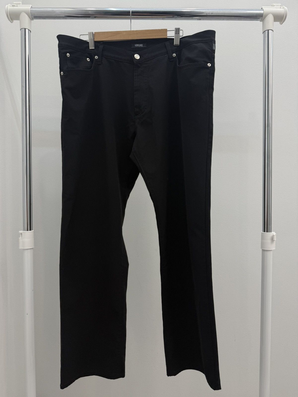 Versace Jeans Couture Vintage Versace Jeans Couture Black Classic Pants Size US 38 / EU 54 - 1 Thumbnail
