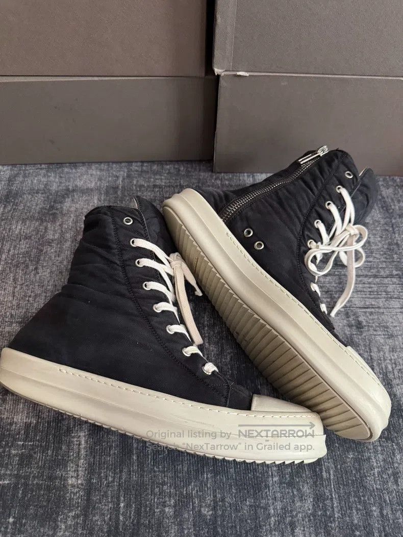 Rick Owens Rick Owens Double-thread silk-faced Converse shoes Size US 11 / EU 44 - 2 Thumbnail