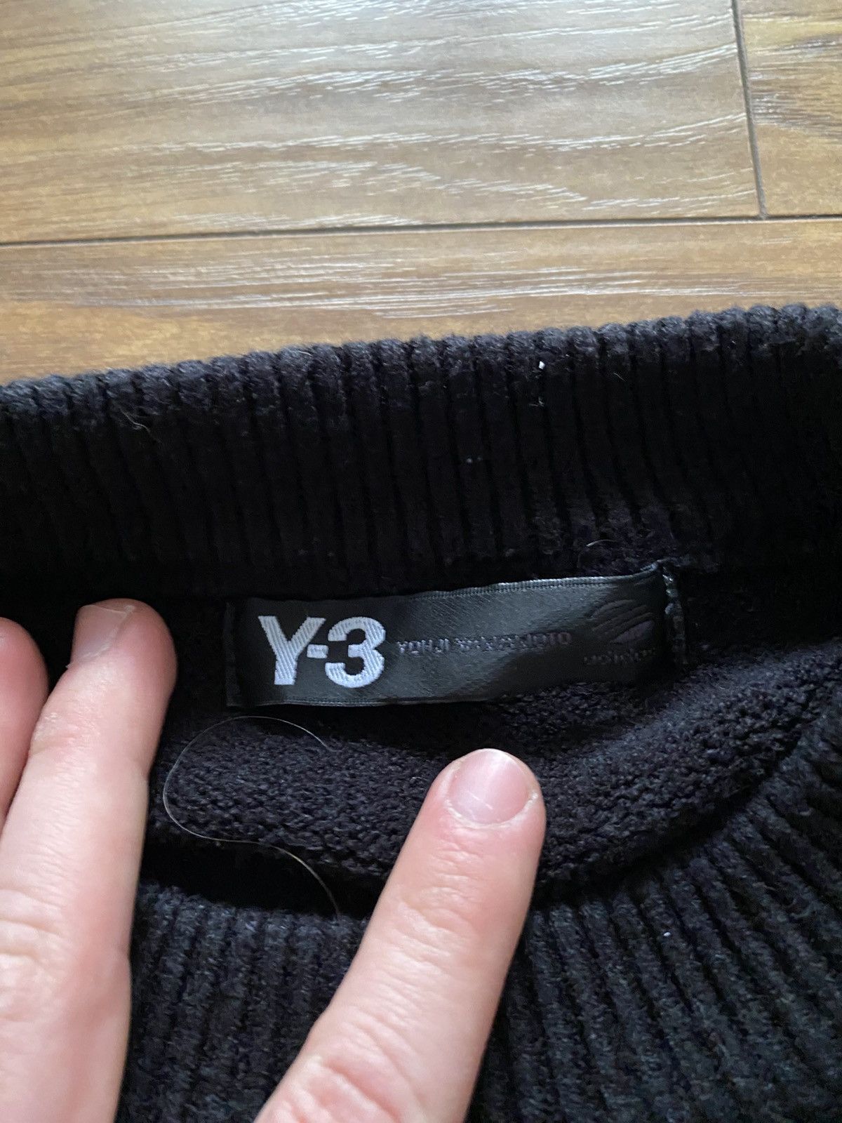 Y-3 Vintage Adidas Y-3 Knit Sweater Hype Y2k Swag Size US S / EU 44-46 / 1 - 5 Thumbnail