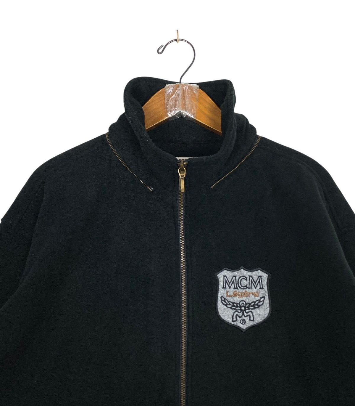 MCM Rare‼️ Vintage Mcm Legere Fleece Embroidery Big Logo Size US L / EU 52-54 / 3 - 6 Thumbnail