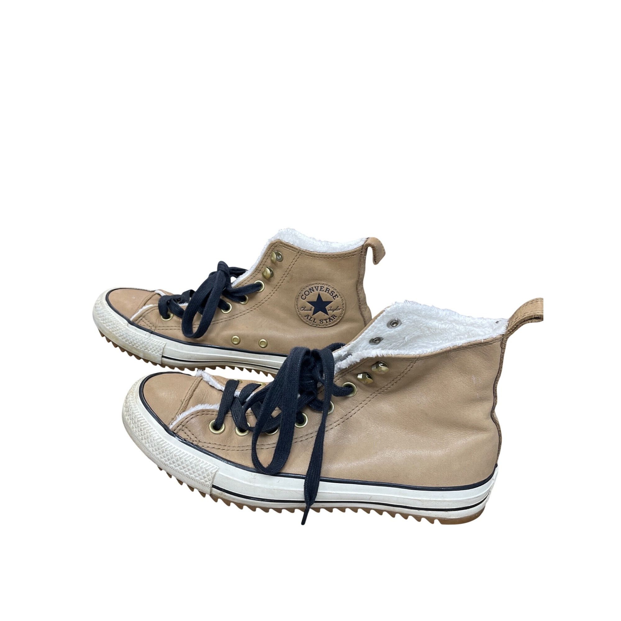 Converse Converese Chuck Taylor unisex M7W9 leather high top lined sn Size US 9 / IT 39 - 3 Thumbnail