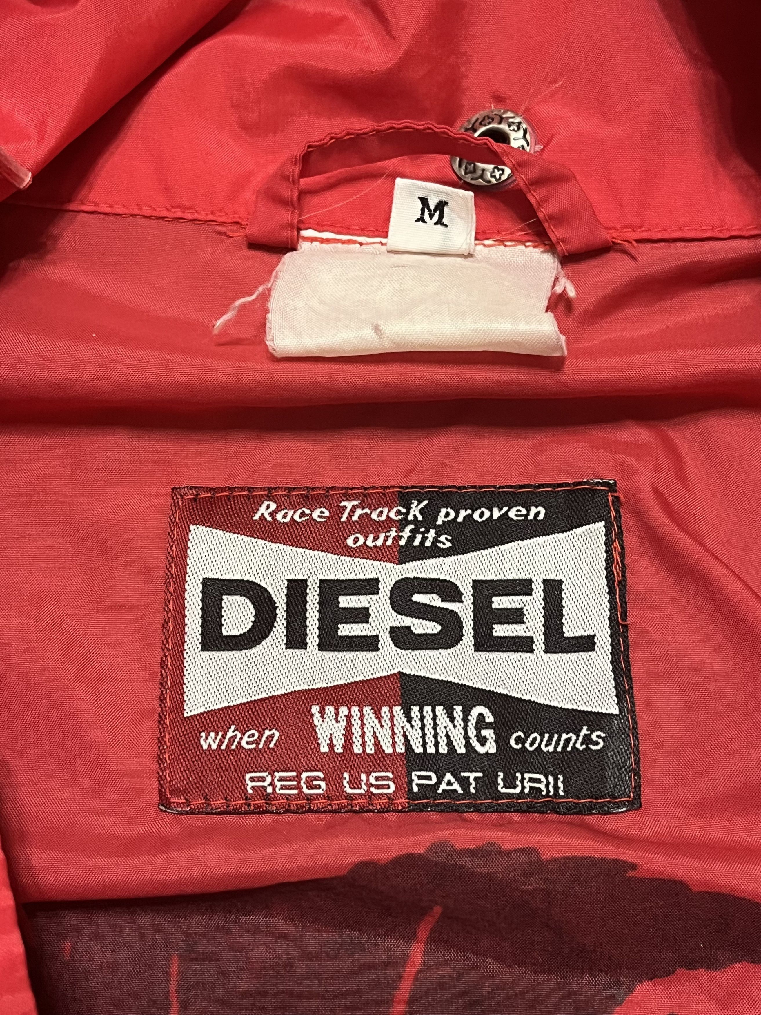 Diesel × Vintage Diesel Big Logo Vintage Jacket Y2K Size US M / EU 48-50 / 2 - 3 Thumbnail