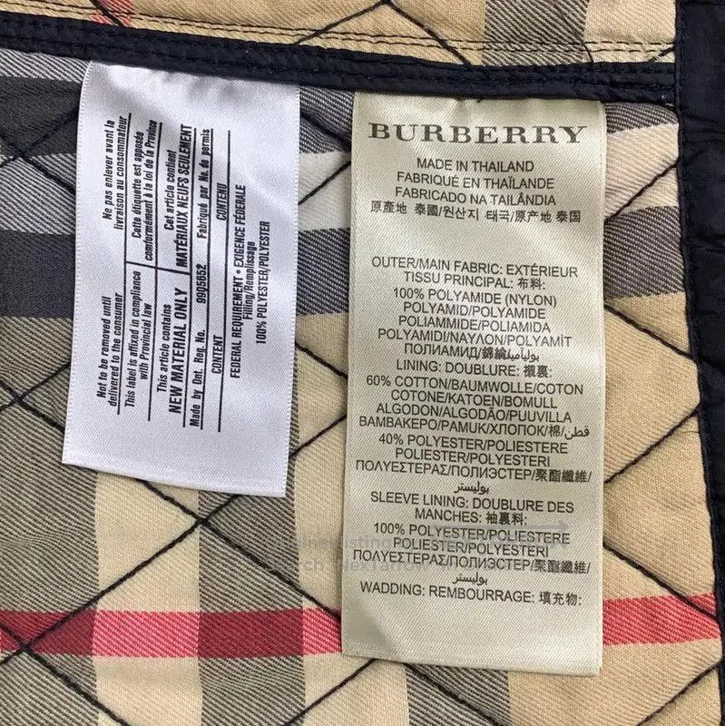 Burberry Burberry Quilted Nylon Women's Jacket in Black. Size M / US 6-8 / IT 42-44 - 6 Thumbnail
