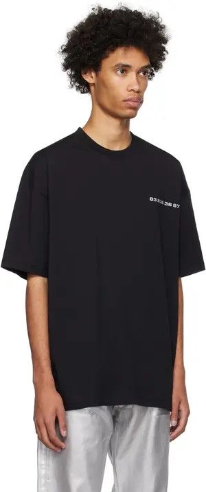 Vetements o1y0924 T-Shirt in Black Size US XS / EU 42 / 0 - 2 Thumbnail