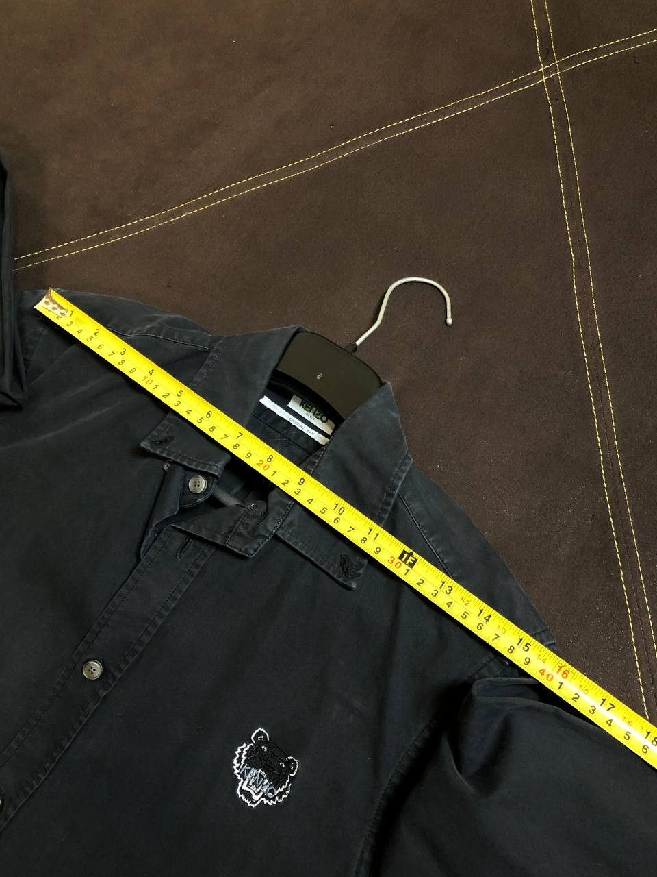 Kenzo Kenzo Paris Overshirt Black Logo Casual Fit Size US XS / EU 42 / 0 - 13 Thumbnail