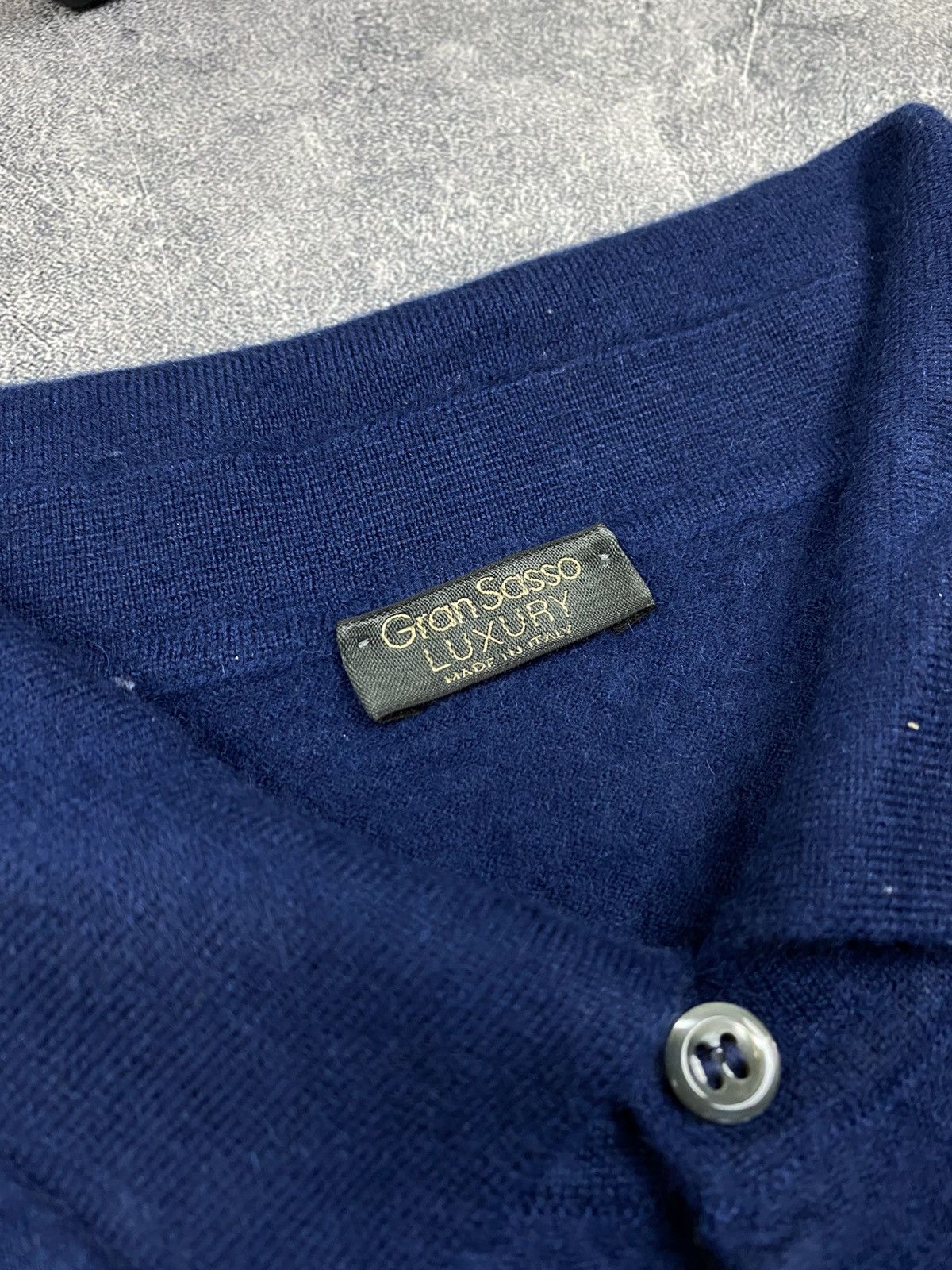 Gran Sasso Gran Sasso Wool Polo Pullover Sweater Size US M / EU 48-50 / 2 - 7 Thumbnail