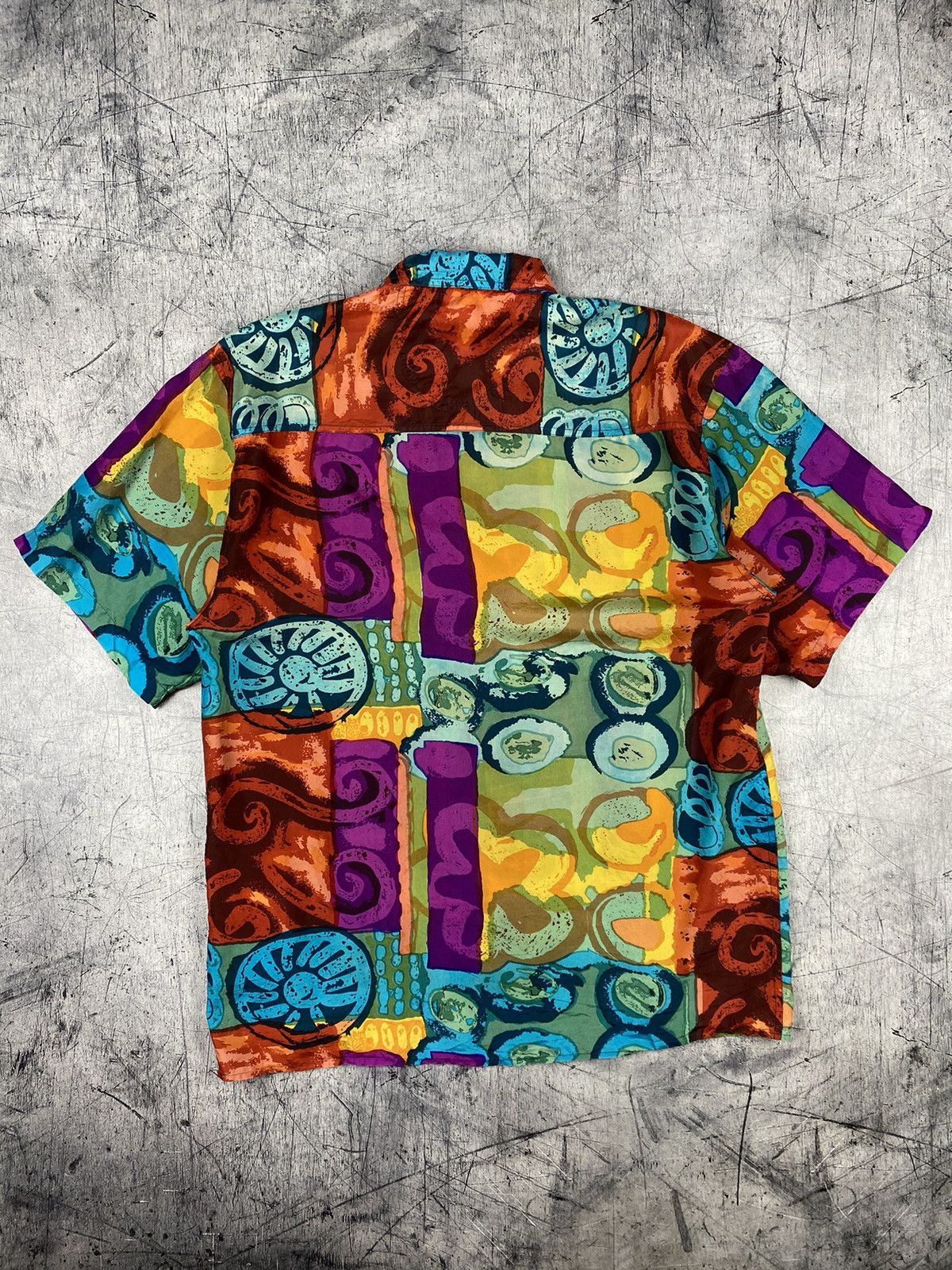 Japanese Brand Mens Vintage Hawaiian Crazy Shirt Aloha Wear Size M Size US M / EU 48-50 / 2 - 7 Thumbnail