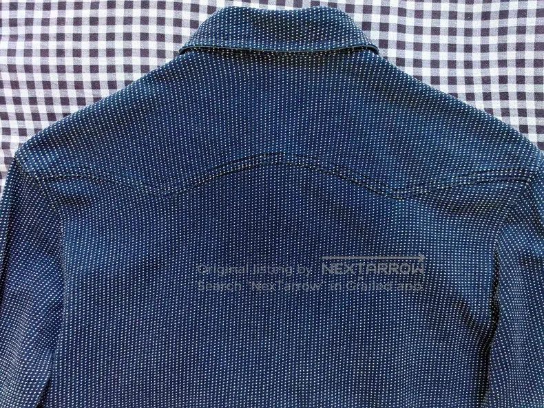 RRL Ralph Lauren RRL Ralph Lauren Blue dyed prickly Western shirt Size US M / EU 48-50 / 2 - 8 Thumbnail