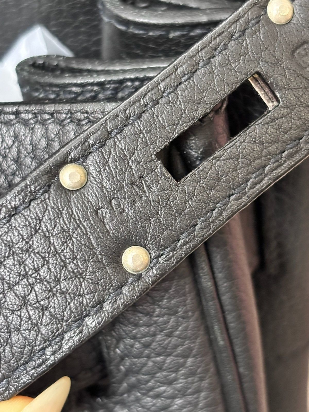 Hermes Hermes RARE HAC 40 Black Palladium Hardware Travel Bag Size ONE SIZE - 12 Thumbnail