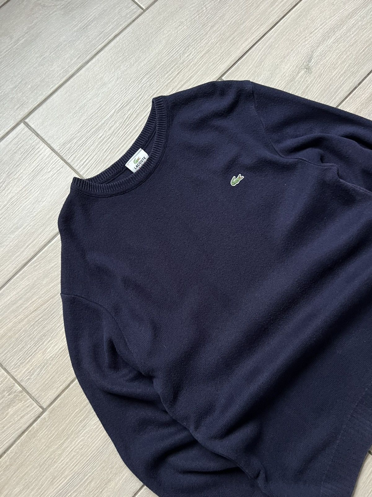 Lacoste Lacoste Sweater Men's Large Embroidered Logo Pullover Size US L / EU 52-54 / 3 - 5 Thumbnail