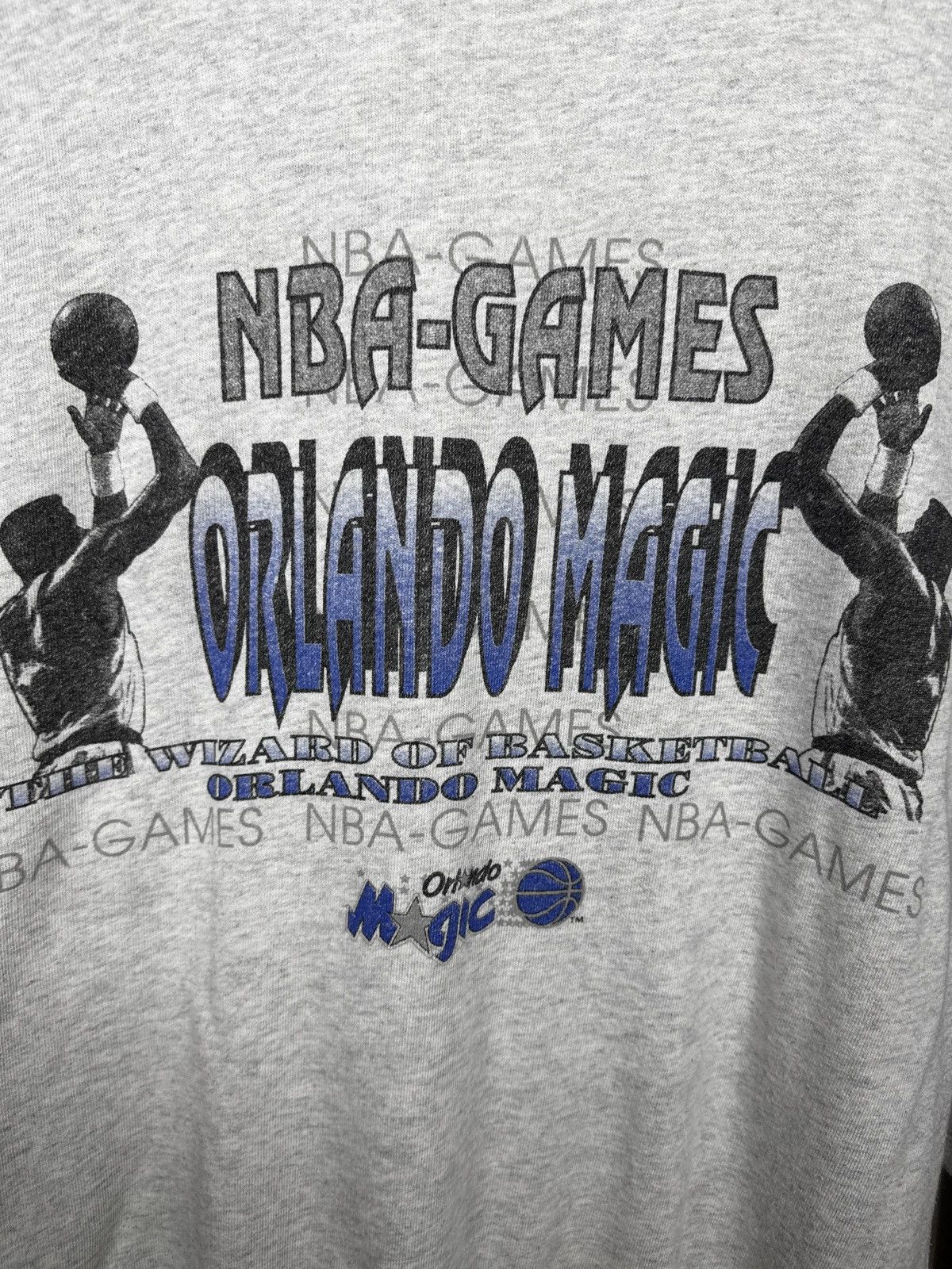 Spalding Spalding NBA vintage 90s The wizard Orland Magic sweatshirt Size US L / EU 52-54 / 3 - 7 Thumbnail