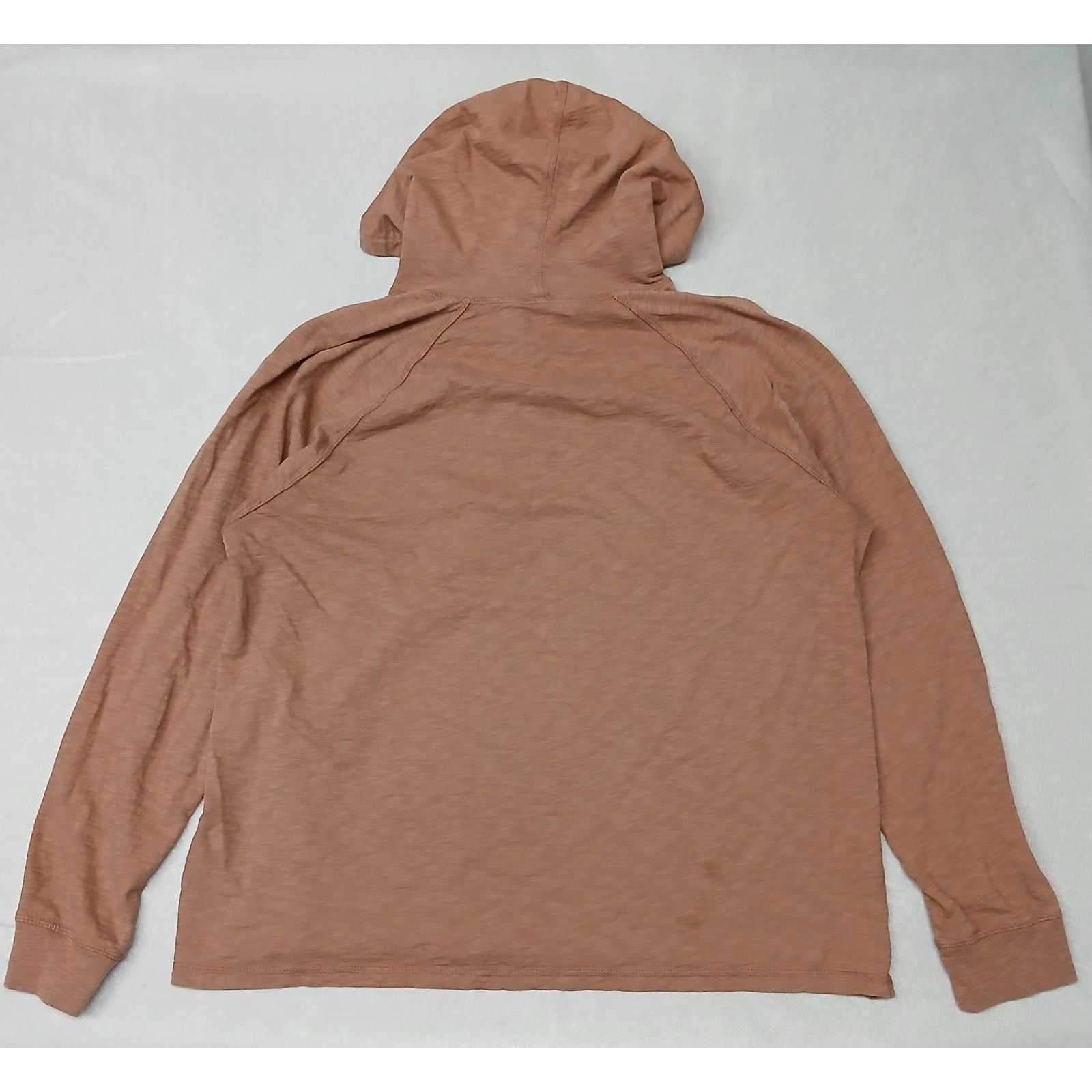 Wrangler Wrangler Brown (XL) Stretch Button Hoodie Sweatshirt Size US XL / EU 56 / 4 - 4 Thumbnail