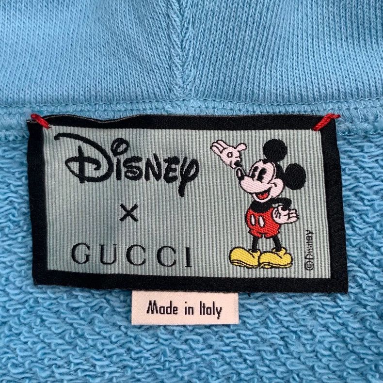 Gucci Gucci Disney Disney co-branded blue logo Mickey printed hoo Size US XS / EU 42 / 0 - 5 Thumbnail