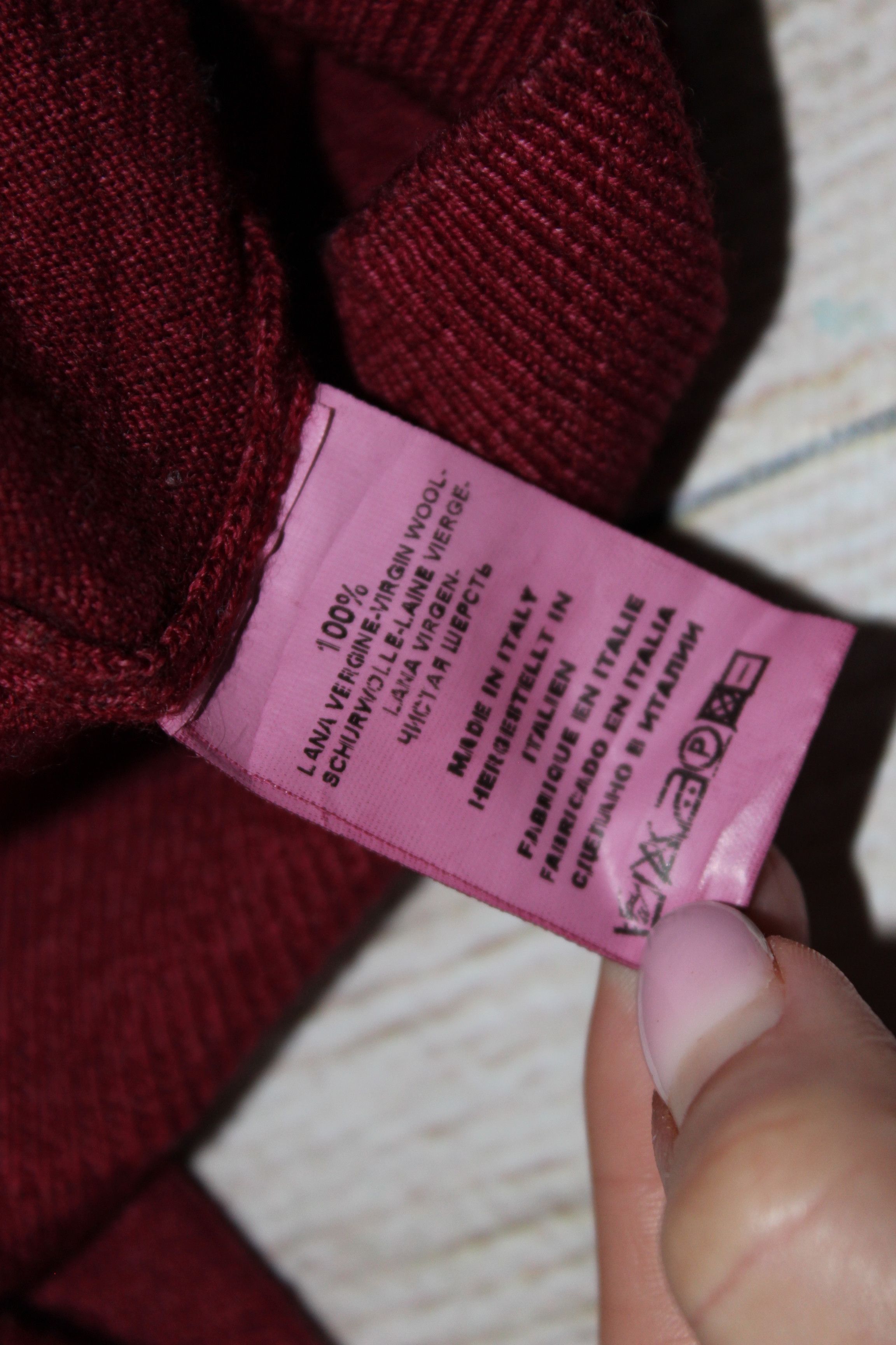 Gran Sasso GRAN SASSO V-Neck Wool Jumper Sweater Size US M / EU 48-50 / 2 - 9 Thumbnail