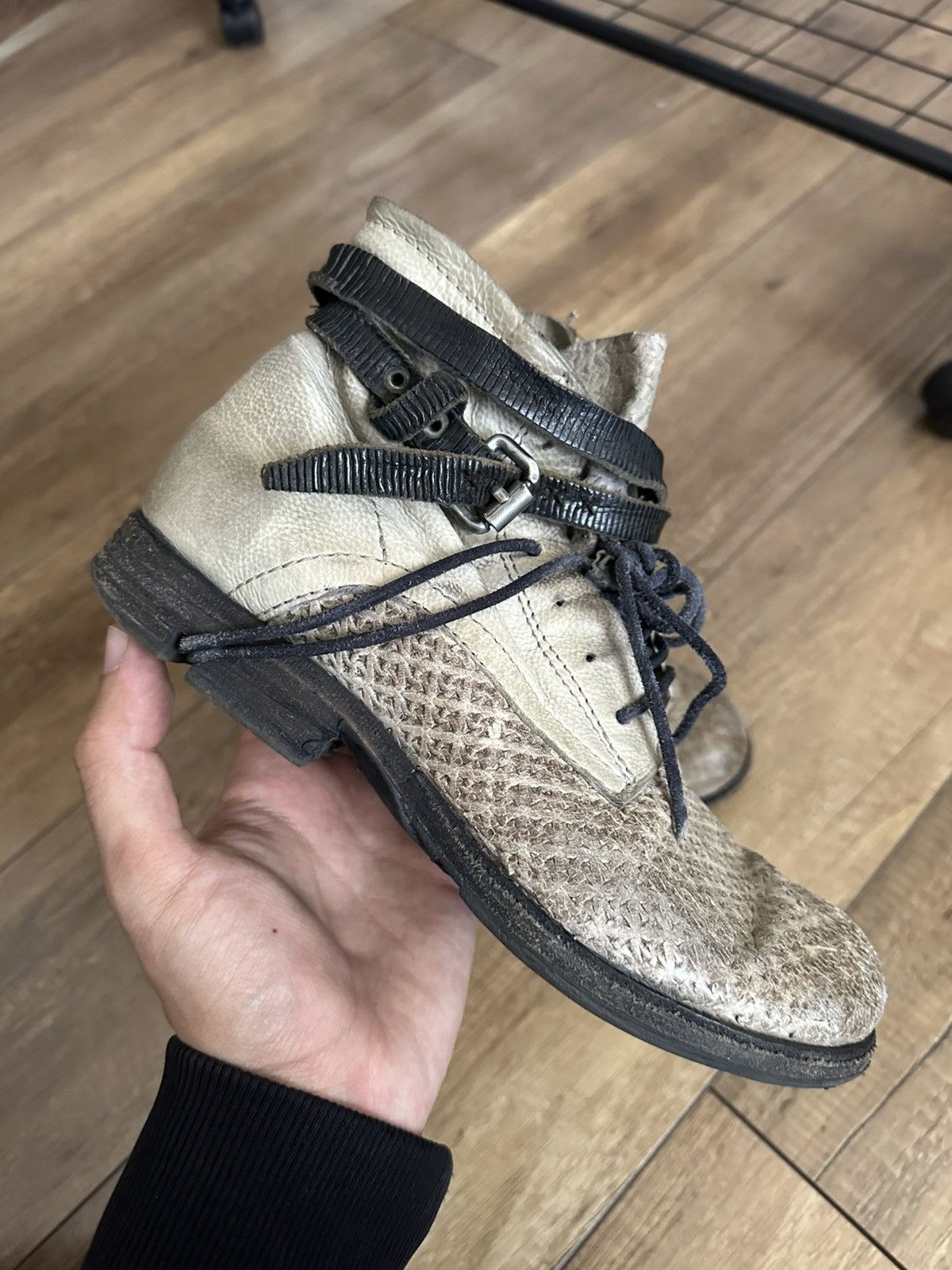 A.S.98 AS 98 Airstep Leather Boots Shoes Vintage Avant Garde Size US 5 / EU 37 - 9 Thumbnail