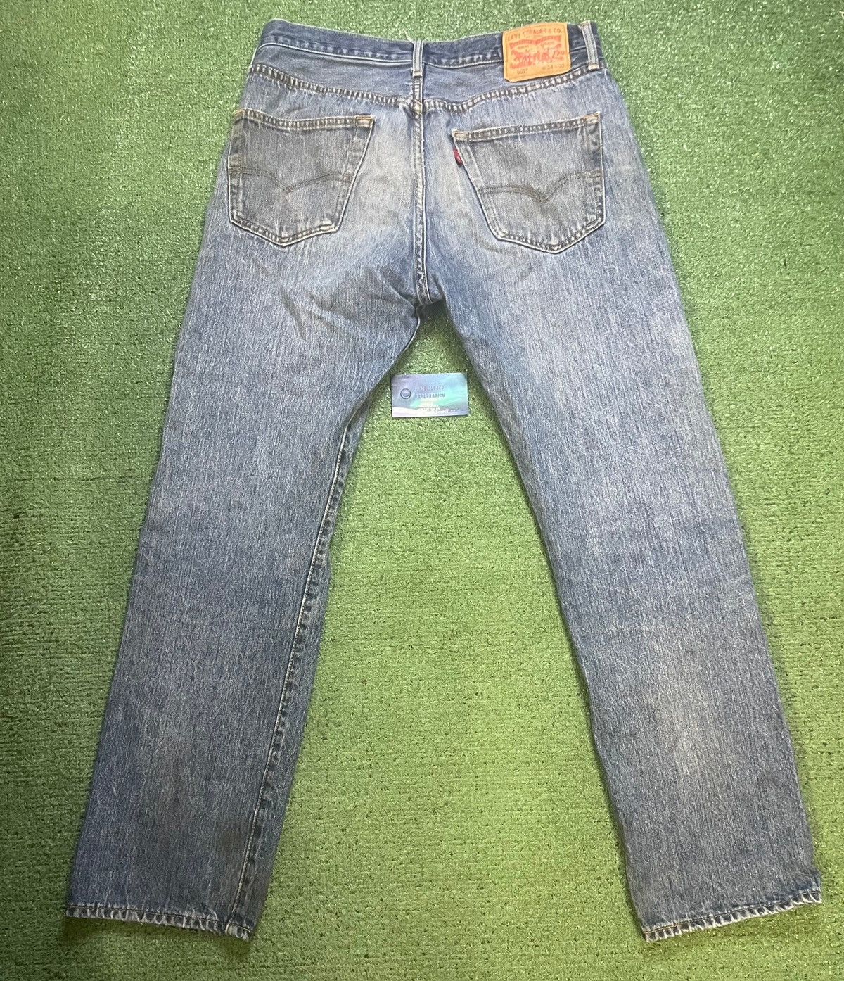 Levi's Vintage 1990s Levi 501 light wash jeans Size US 34 / EU 50 - 2 Thumbnail