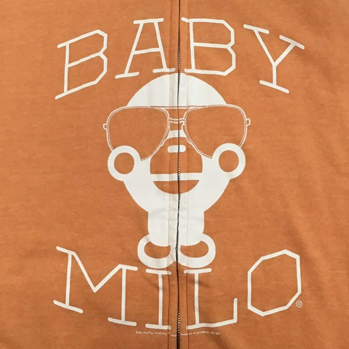 Bape BAPE Sunglass Milo Full Zip Hoodie Orange a bathing ape NIGO Size US L / EU 52-54 / 3 - 2 Thumbnail