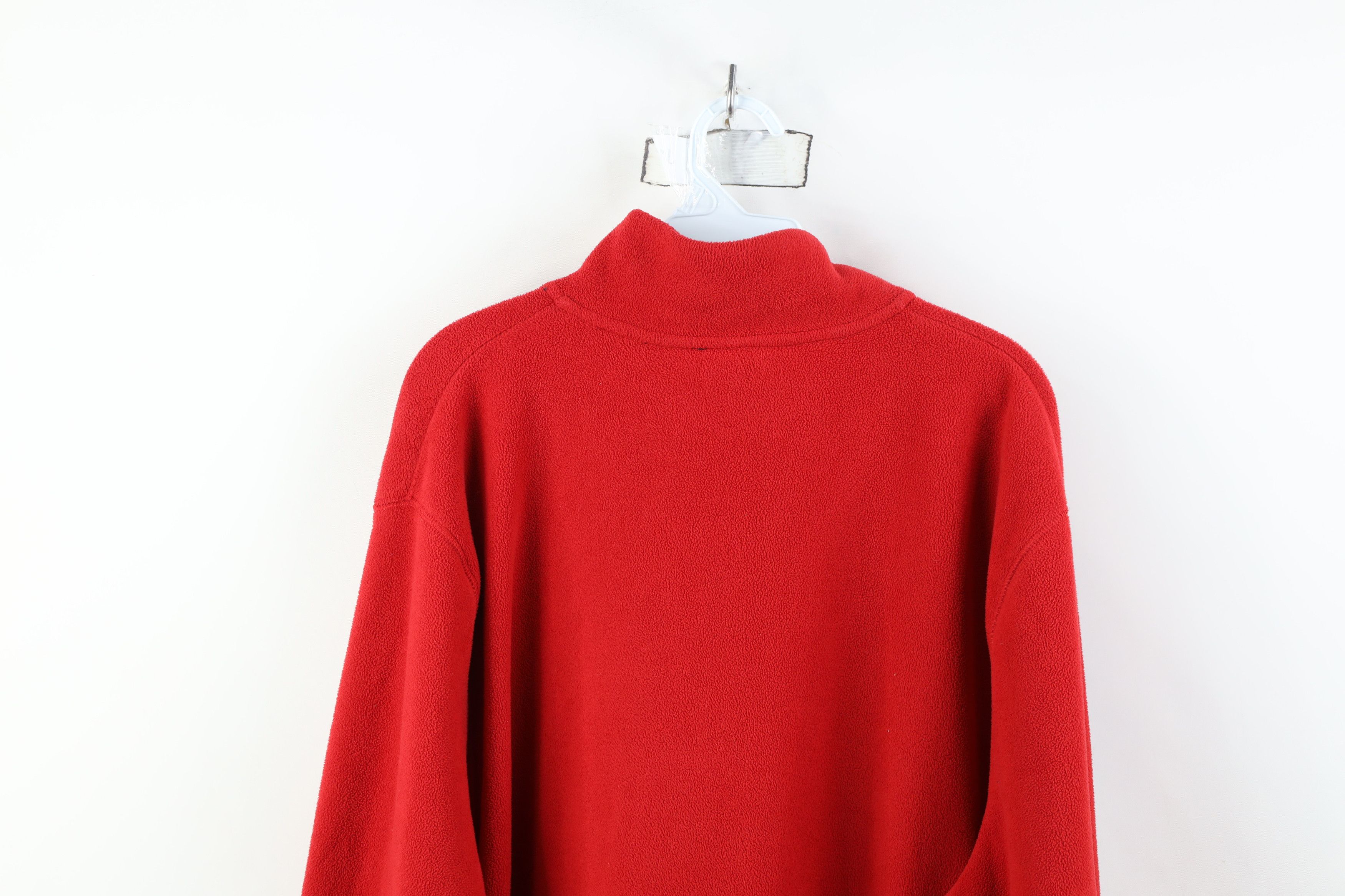 Brooks Brothers Vintage Brooks Brothers Fleece Half Zip Pullover Sweater Red Size US XXL / EU 58 / 5 - 13 Thumbnail