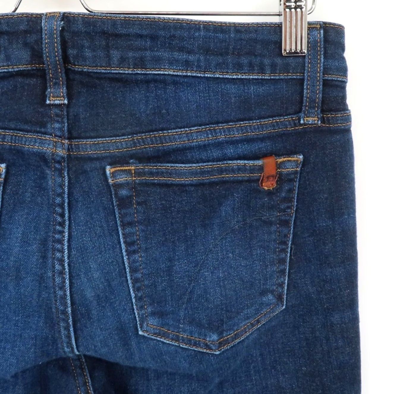 Vintage Joe's Jeans Women Jeans 30 Katya Skinny Ankle Dark Blue Denim Cotton Blend 5-Pocket Design Modern Regular Womens Jeans Size 30" / US 8 / IT 44 - 6 Thumbnail