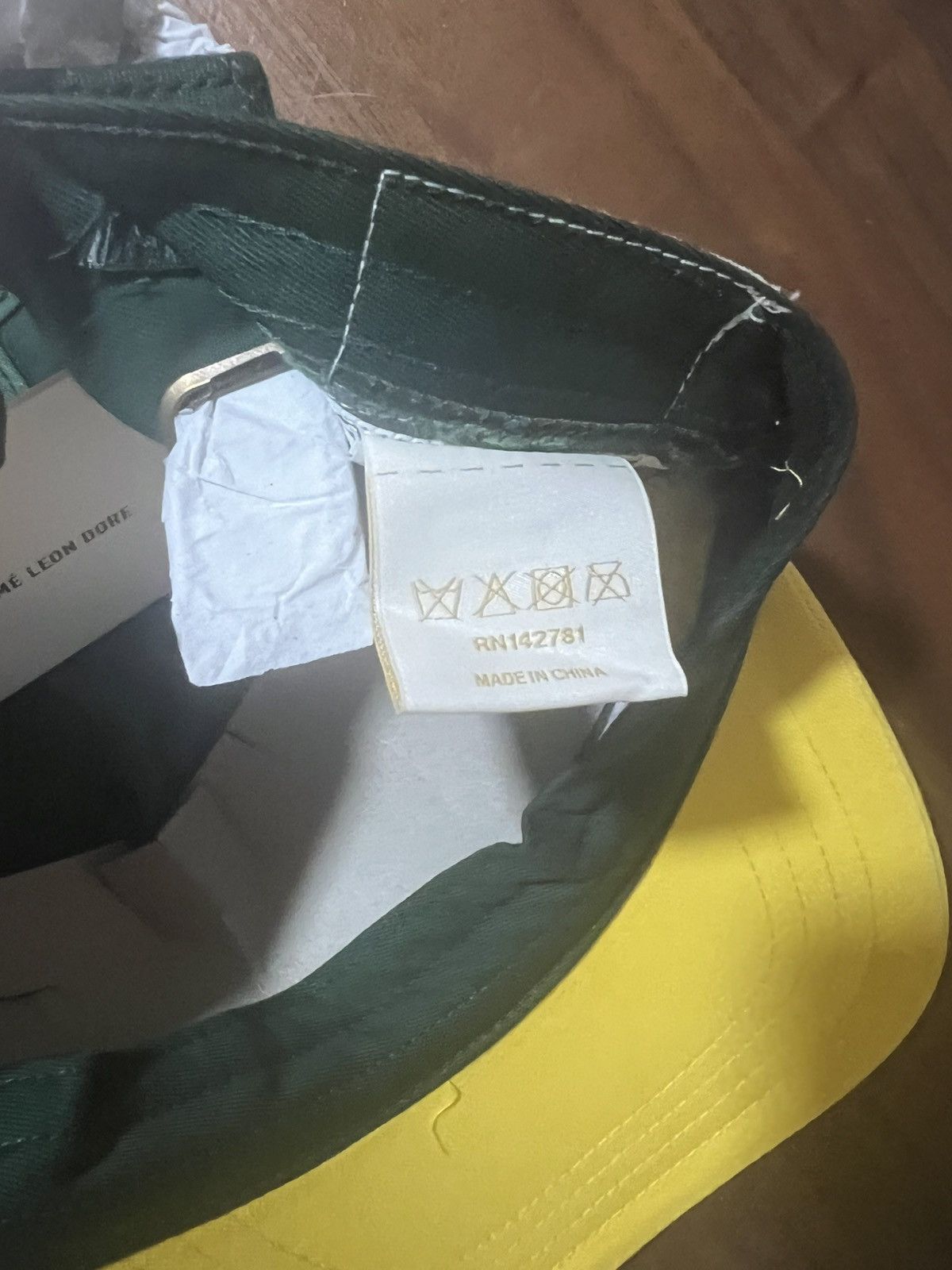 Aime Leon Dore Aime Leon Dore ALD “A” Logo Hat Cap Pine Grove / Dandelion Size ONE SIZE - 5 Thumbnail