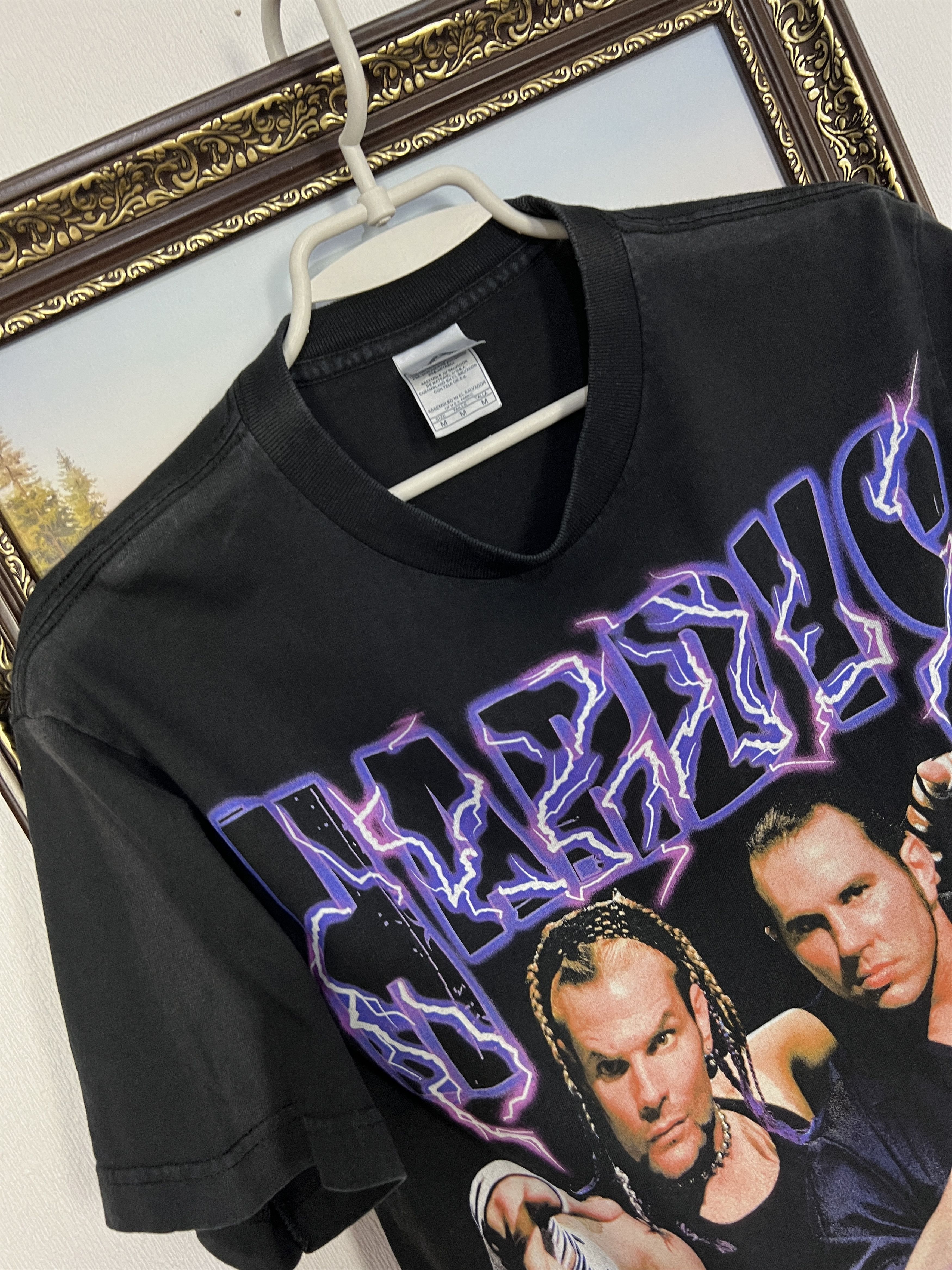 Vintage The Hardys WWE Wrestling Shirt Jersey Tee Hype Over Print Size US M / EU 48-50 / 2 - 7 Thumbnail