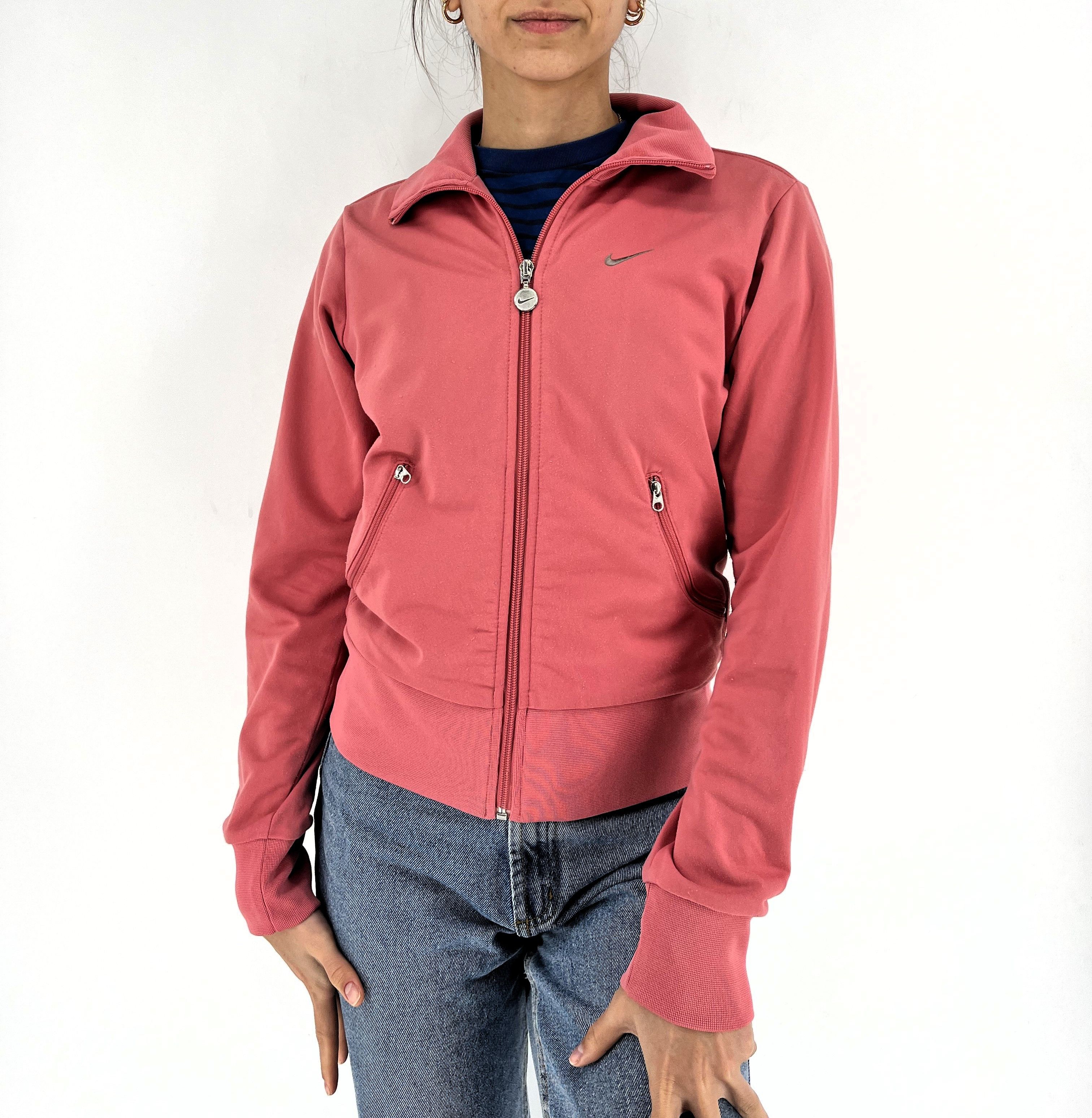 Nike × Vintage Vintage Y2K Nike Big Logo Swoosh Hoodie Streetwear 90s Style Size S / US 4 / IT 40 - 4 Thumbnail
