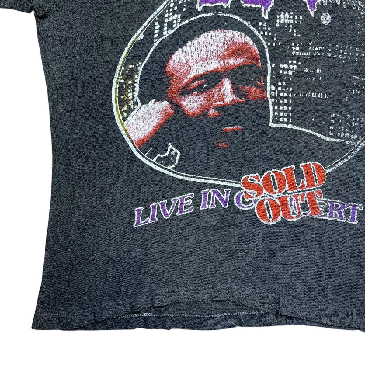 Rap Tees Vtg 1983 Marvin Gaye Sexual Feelings Sold Out Show T-Shirt Size US L / EU 52-54 / 3 - 9 Thumbnail