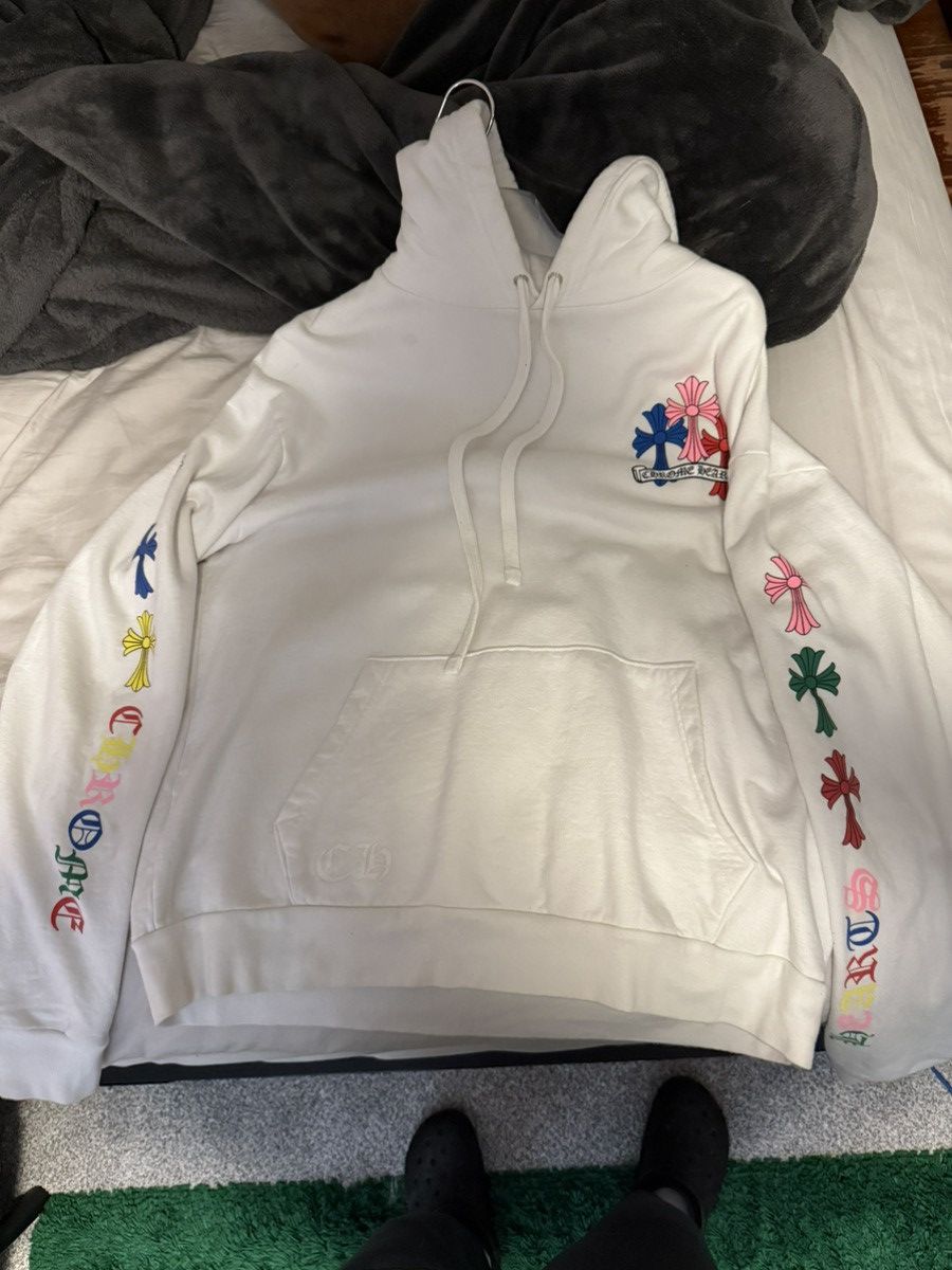 Chrome Hearts Chrome Hearts Multi color Cross Hoodie Size US M / EU 48-50 / 2 - 1 Thumbnail