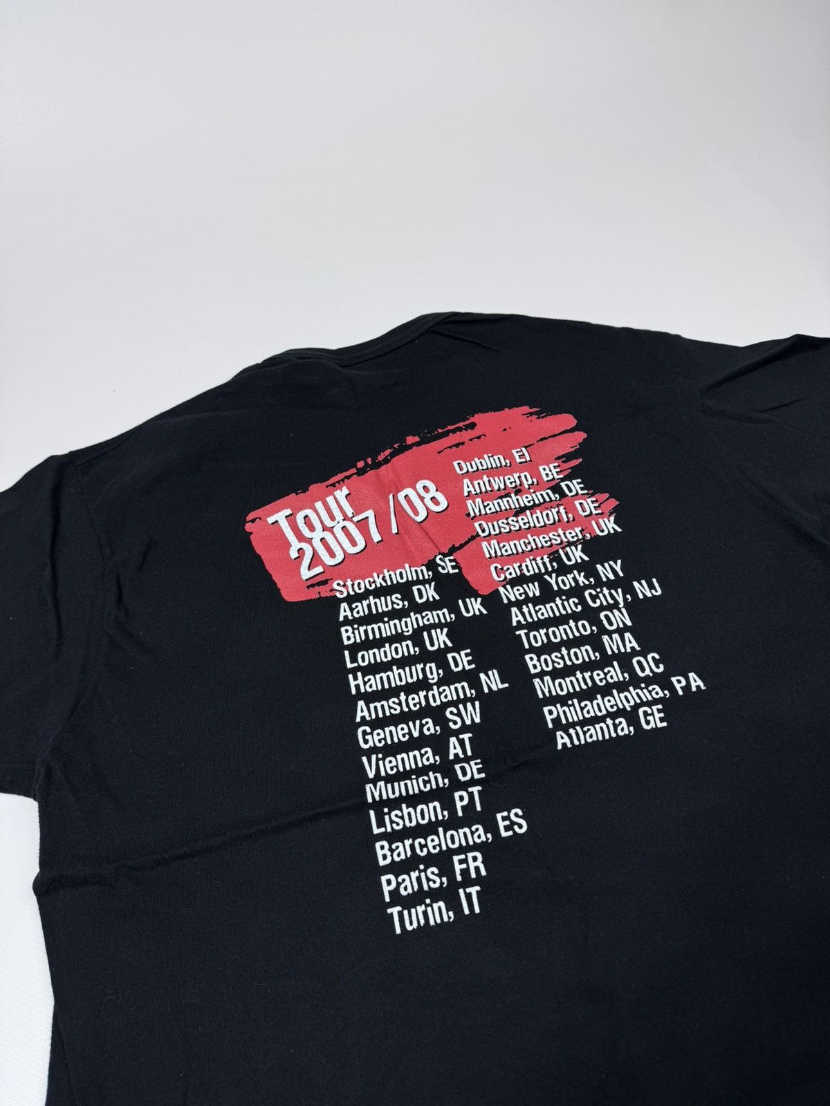 Band Tees The Police "Tour 2007/08" T-Shirt Merchandise size L Size US L / EU 52-54 / 3 - 10 Thumbnail