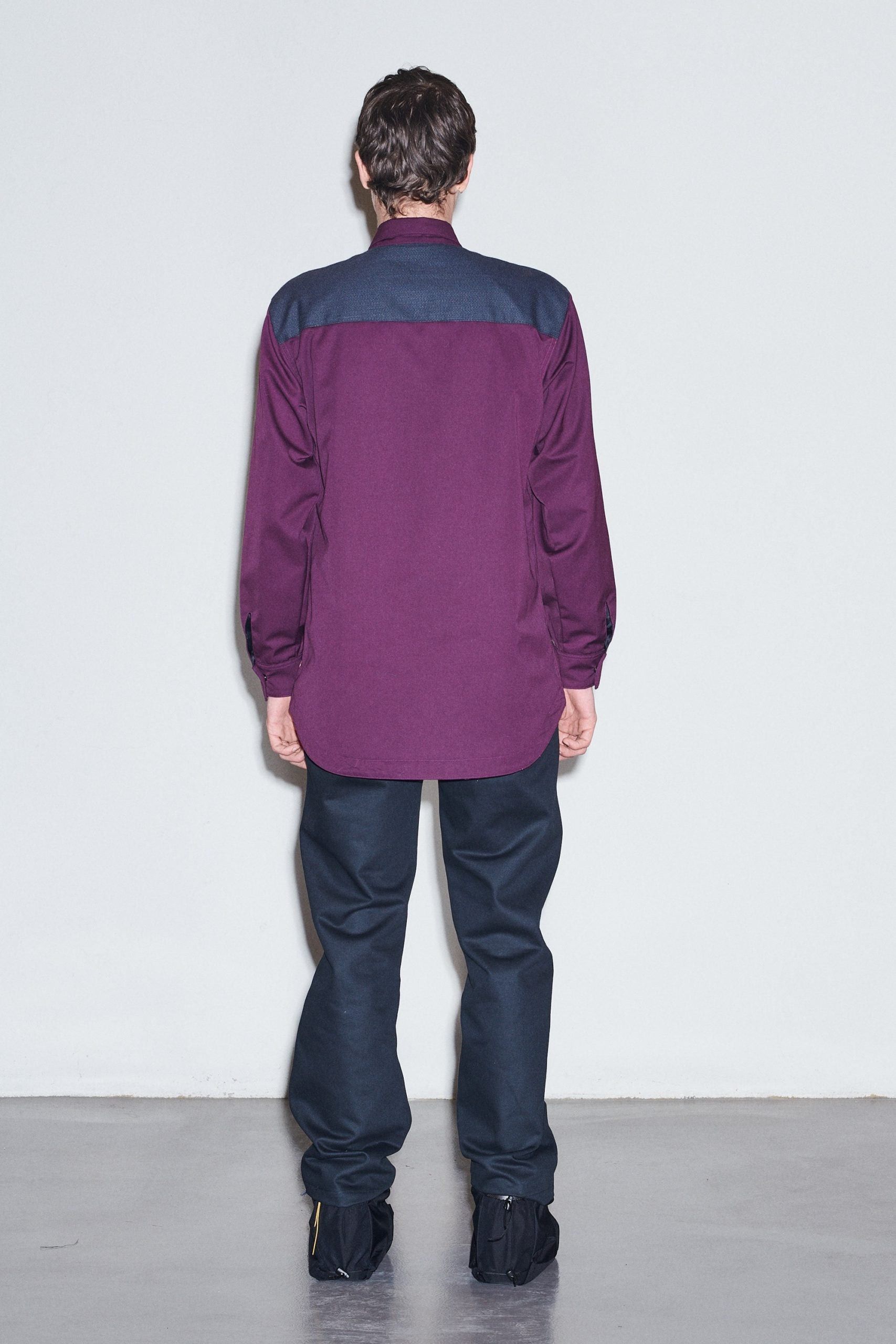 GR10K Klopman ™ Polartec panel overshirt Size US S / EU 44-46 / 1 - 15 Thumbnail