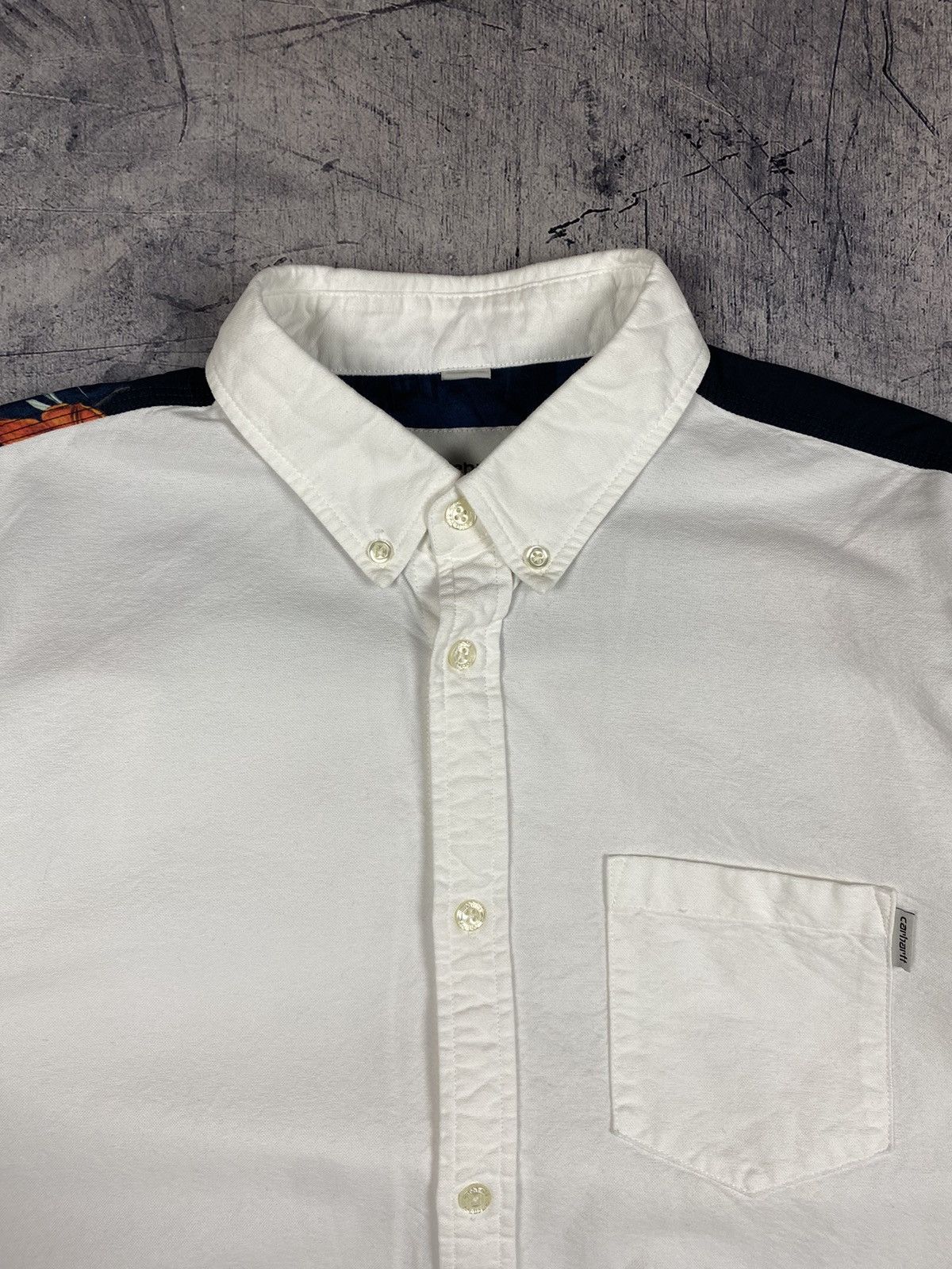 Carhartt Wip Carhartt Wip Flower Print Designer Button Up Shirt y2k og Size US L / EU 52-54 / 3 - 5 Thumbnail