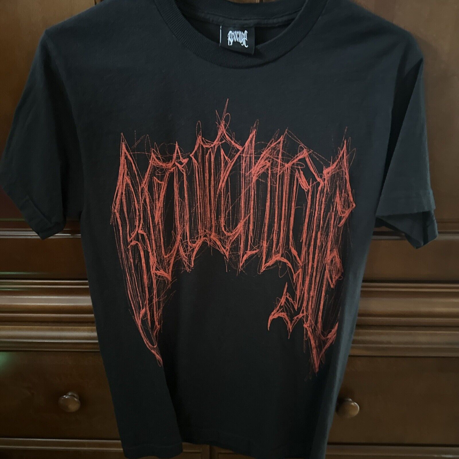 Revenge Revenge x Trippie Redd Smoking T-Shirt Black Size Small Size US S / EU 44-46 / 1 - 1 Thumbnail