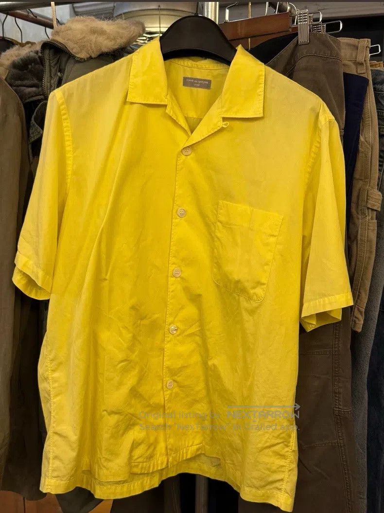 Comme des Garcons Comme Des Garcons Yellow Shirt Size M / US 6-8 / IT 42-44 - 1 Thumbnail